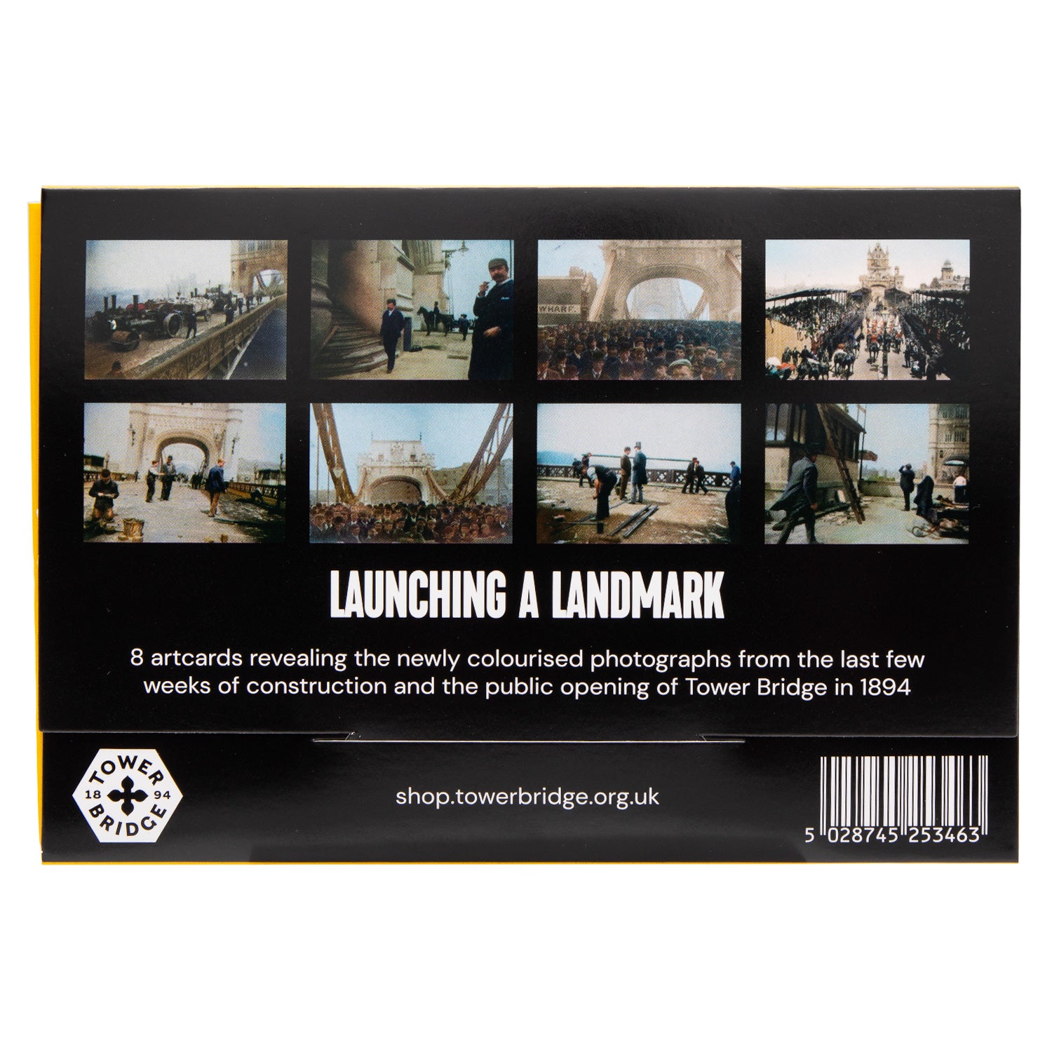 Tower Bridge Launching A Landmark - Set of 8 Artcards 2