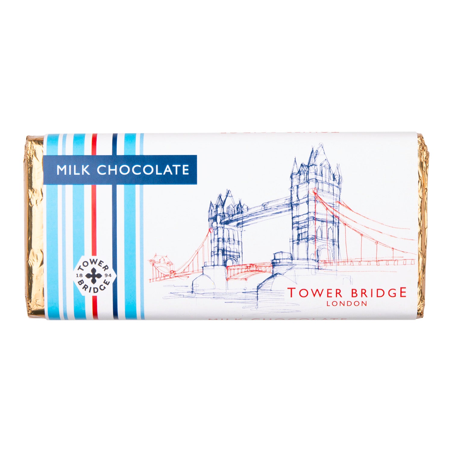 Tower Bridge Line Milk Chocolate Bar 1