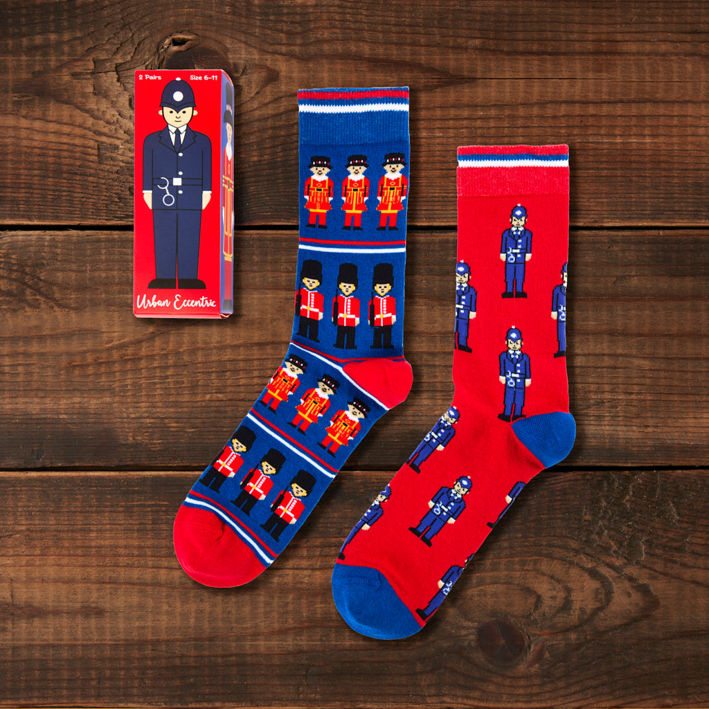 Urban Eccentric Socks PoliceGuard Two Pack 5
