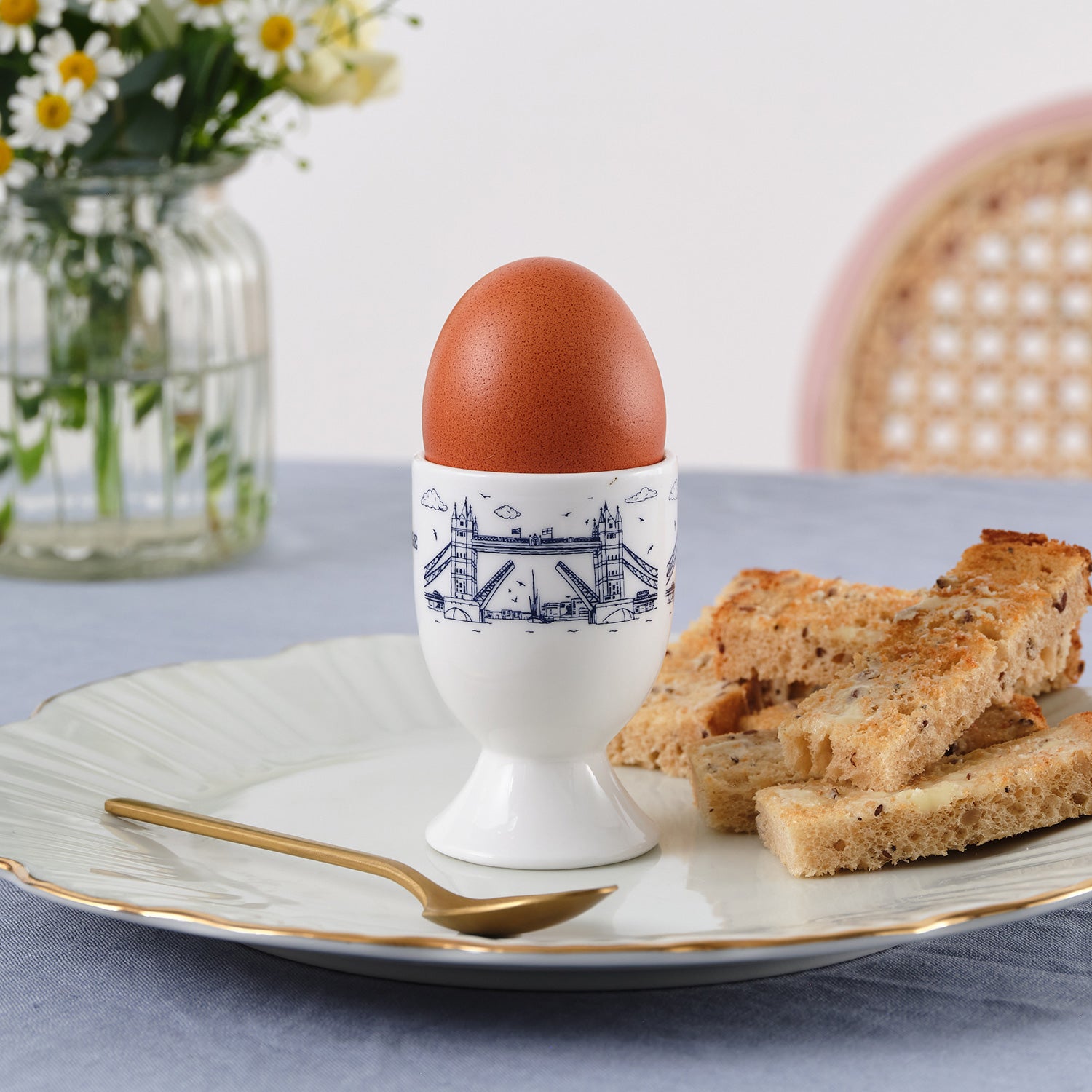 Tower Bridge Egg Cup by Victoria Eggs 1