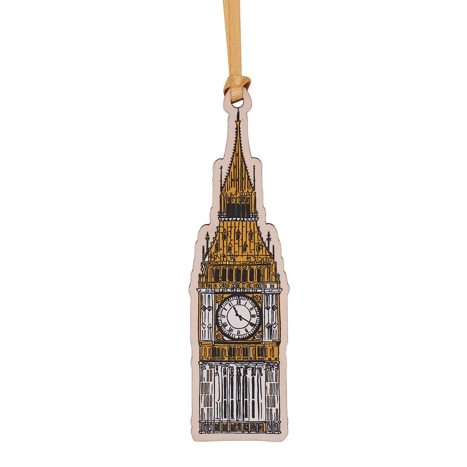 Victoria Eggs Big Ben Wooden Decoration 1