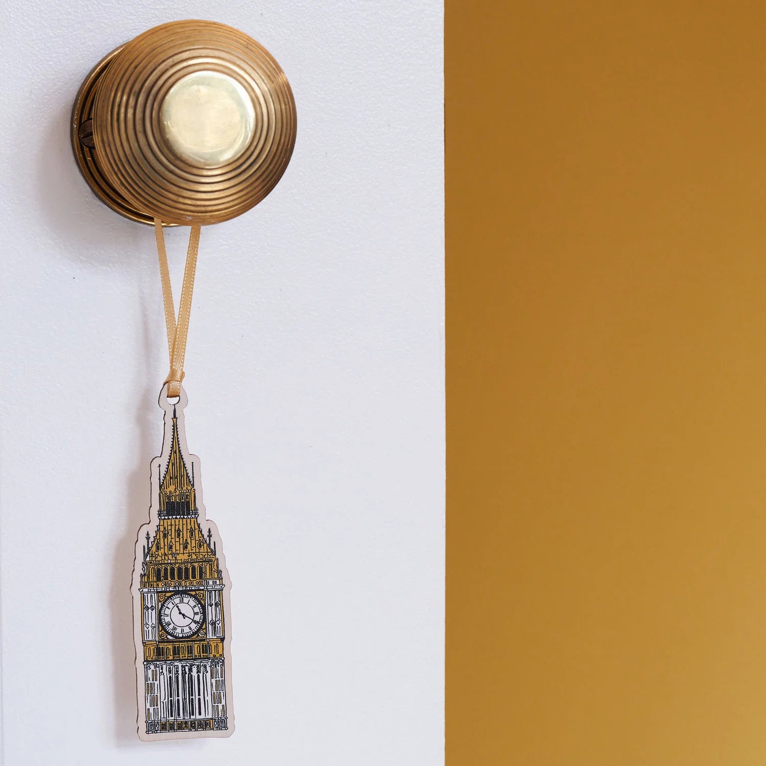 Victoria Eggs Big Ben Wooden Decoration 3