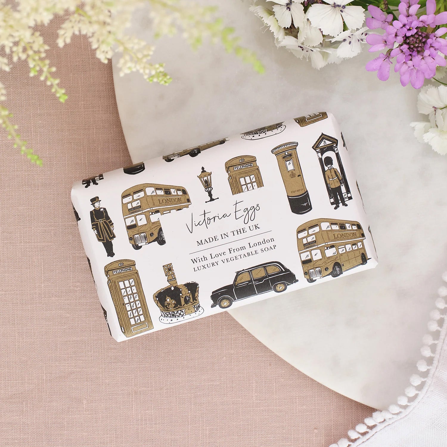 Victoria Eggs City of London Soap - Lilac & Vanilla Musk 2