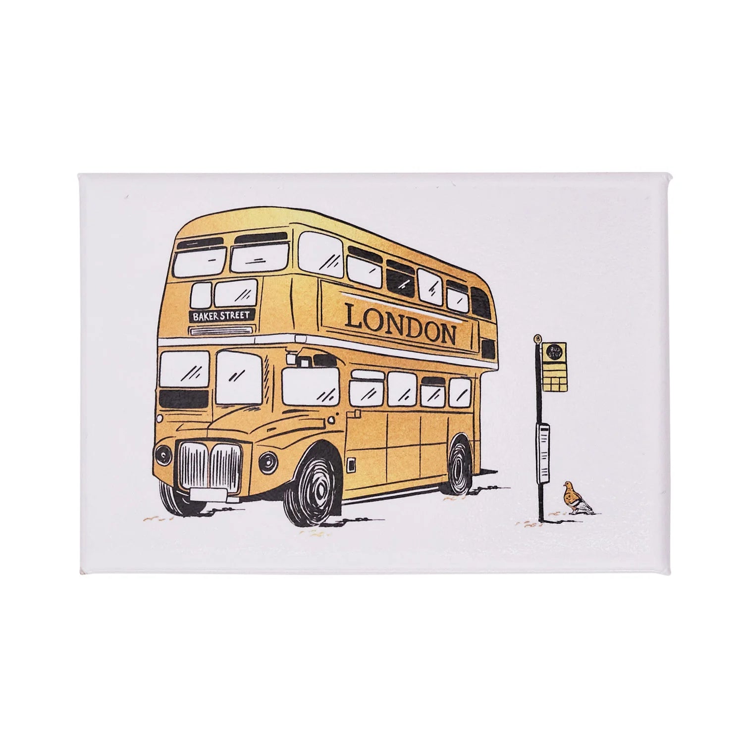 Victoria Eggs London City Bus Magnet 1