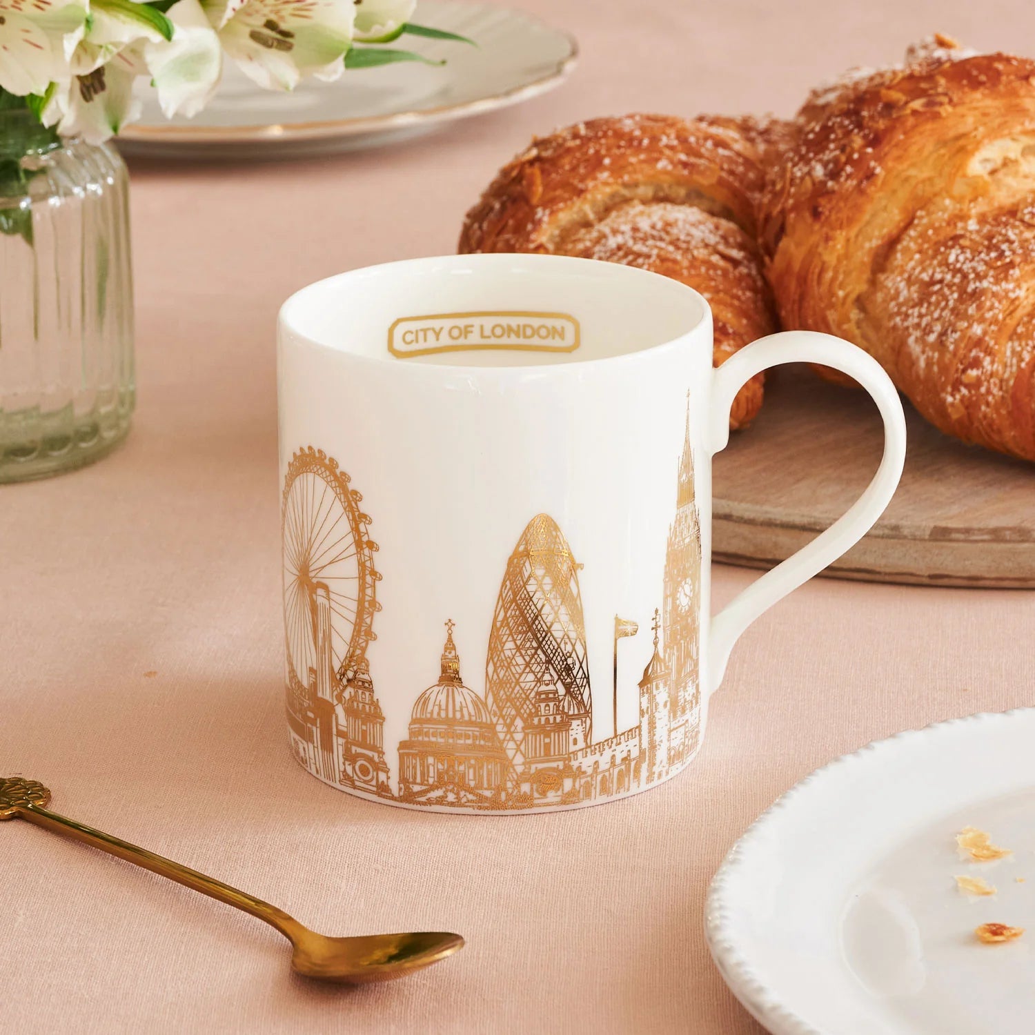 Victoria Eggs London Rooftops Mug 1