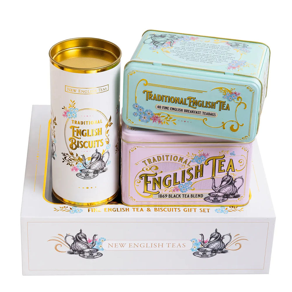 Vintage Victorian Tea Twin Pack & Biscuits 3