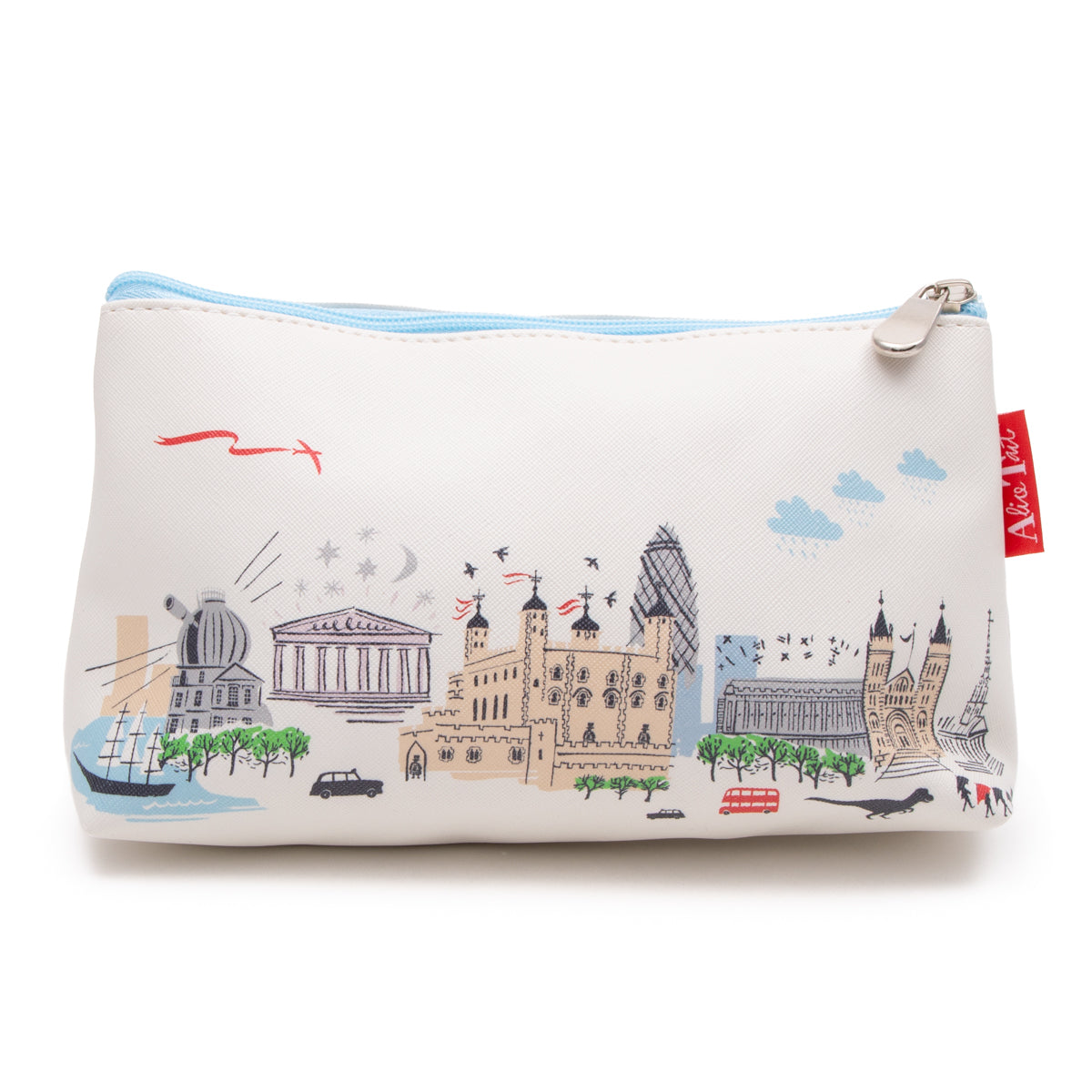 Alice Tait Landscape London Make Up Bag rear