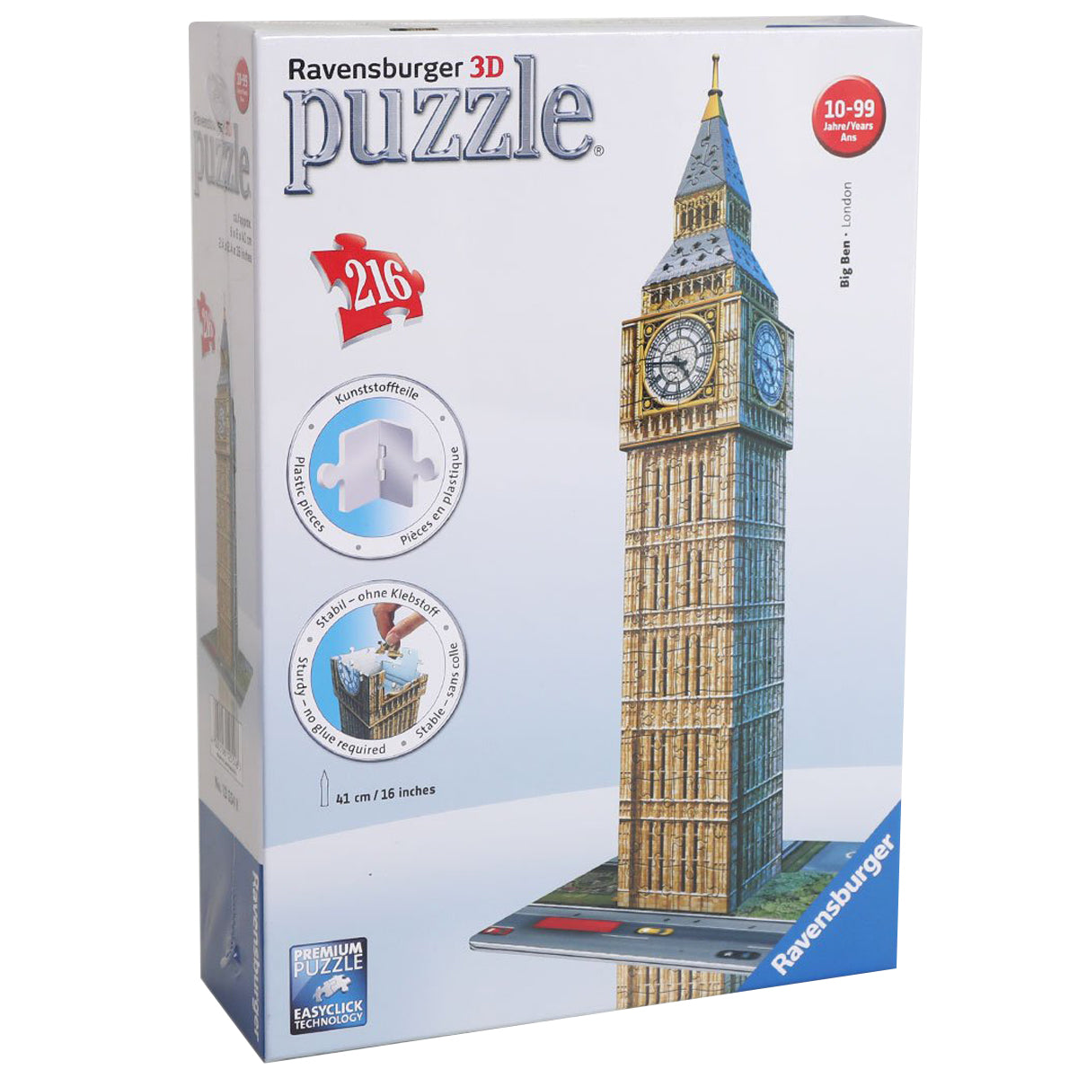 Big Ben 3D Jigsaw Puzzle - 216 Piece - box