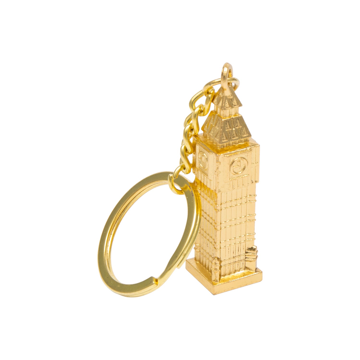 Big Ben Gold Die Cast Keyring 2