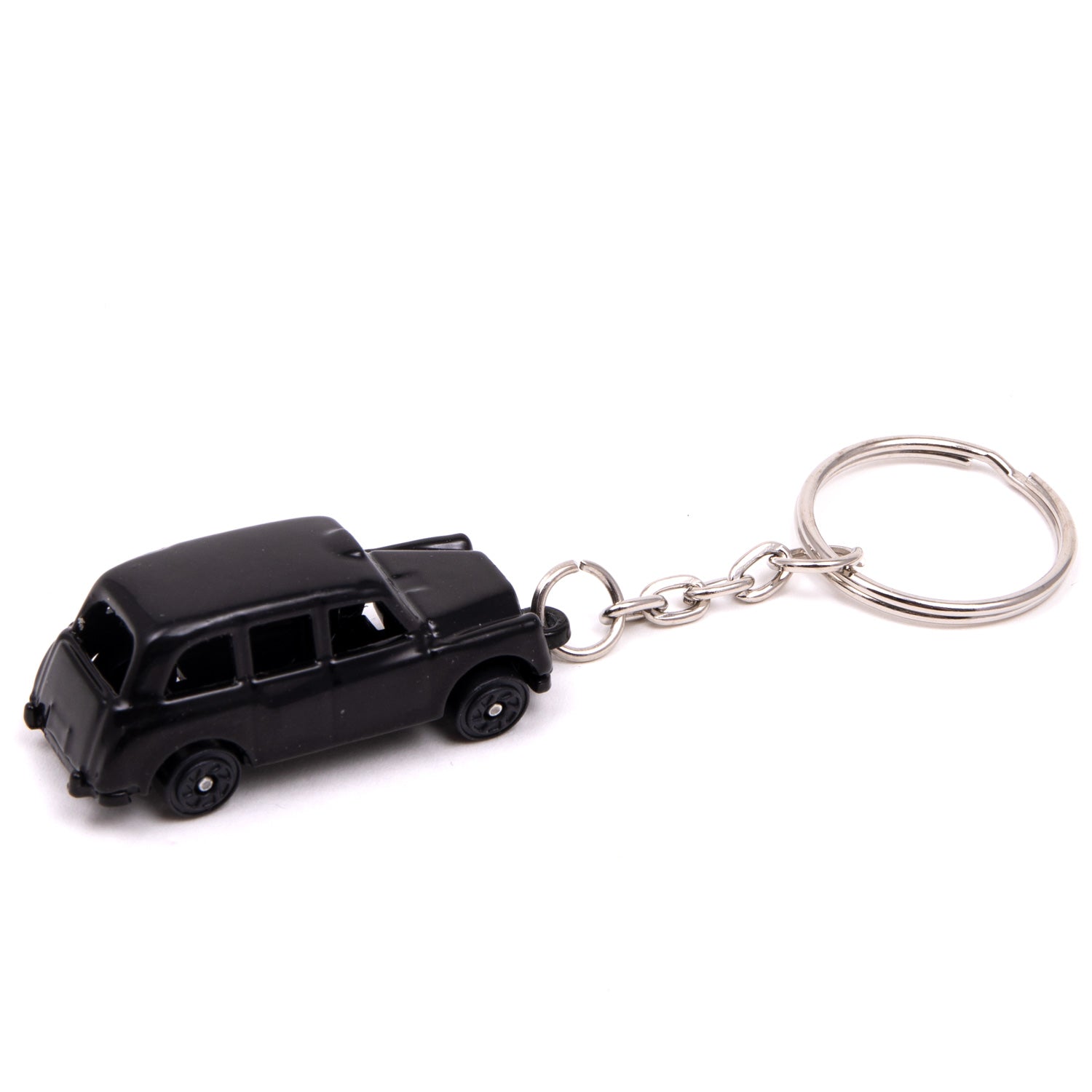 Black Taxi Die Cast Keyring 2