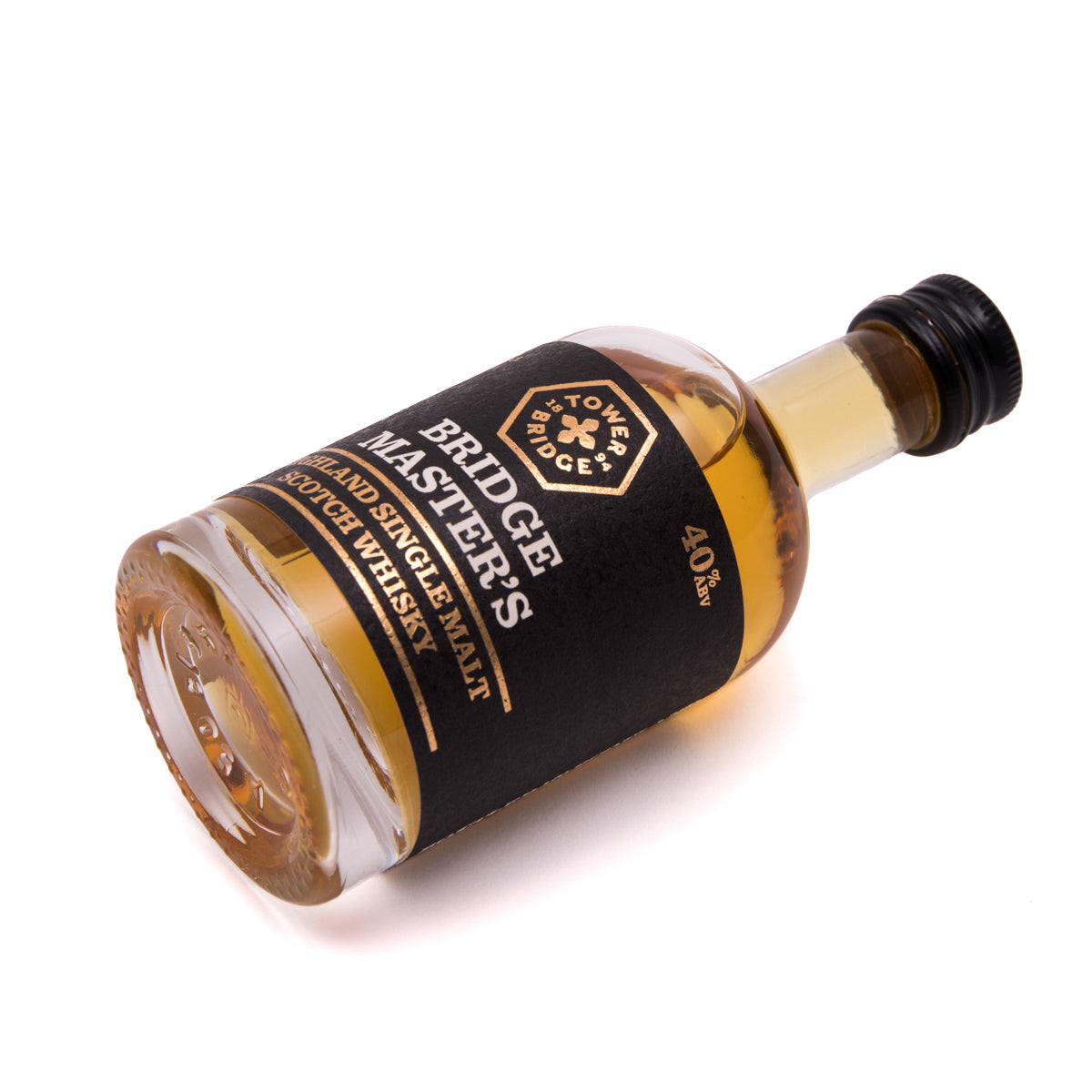 Bridge Master's Highland Single Malt Scotch Whisky 5cl - 2