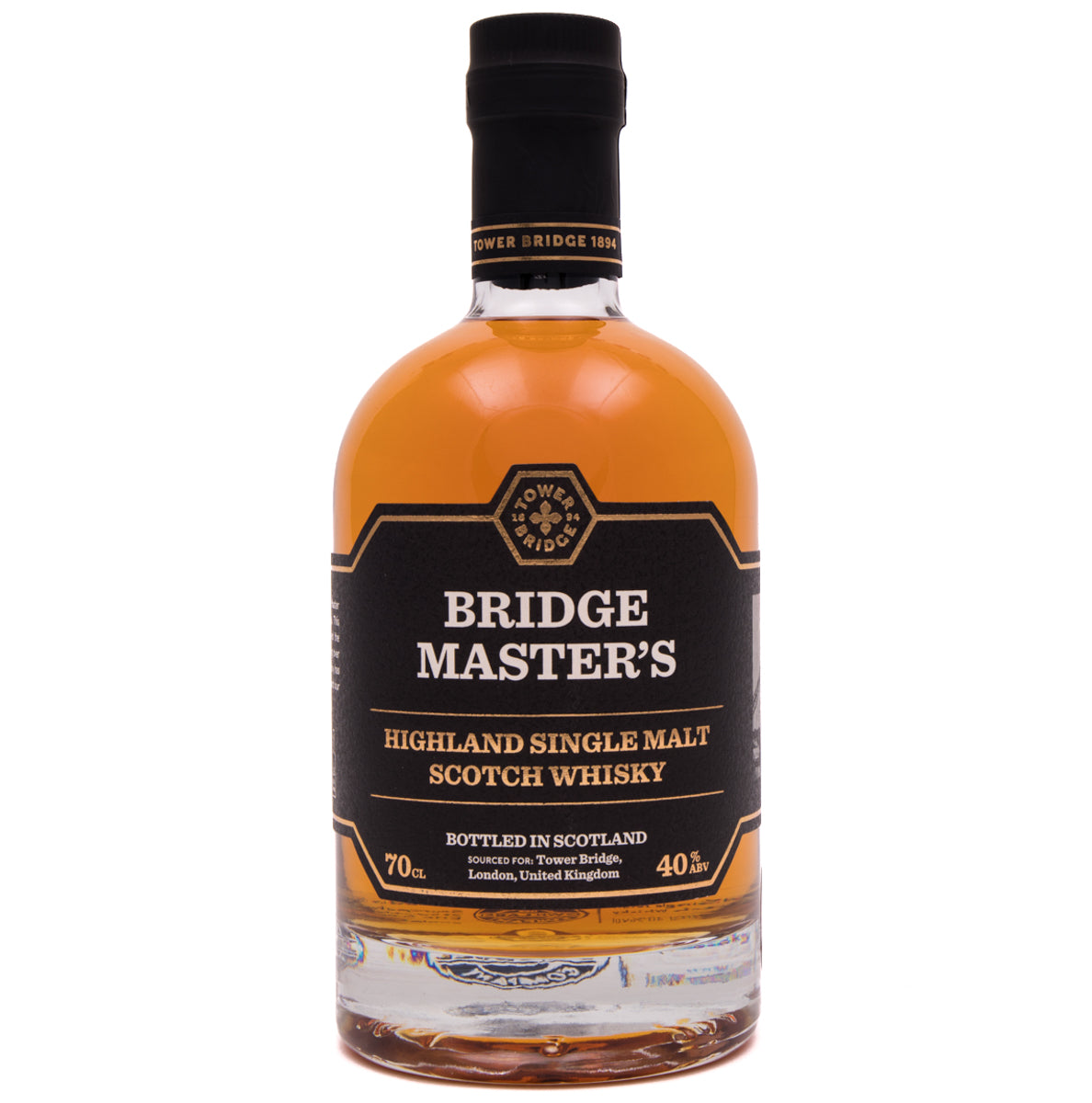Bridge Master's Highland Single Malt Scotch Whisky 70cl - 1