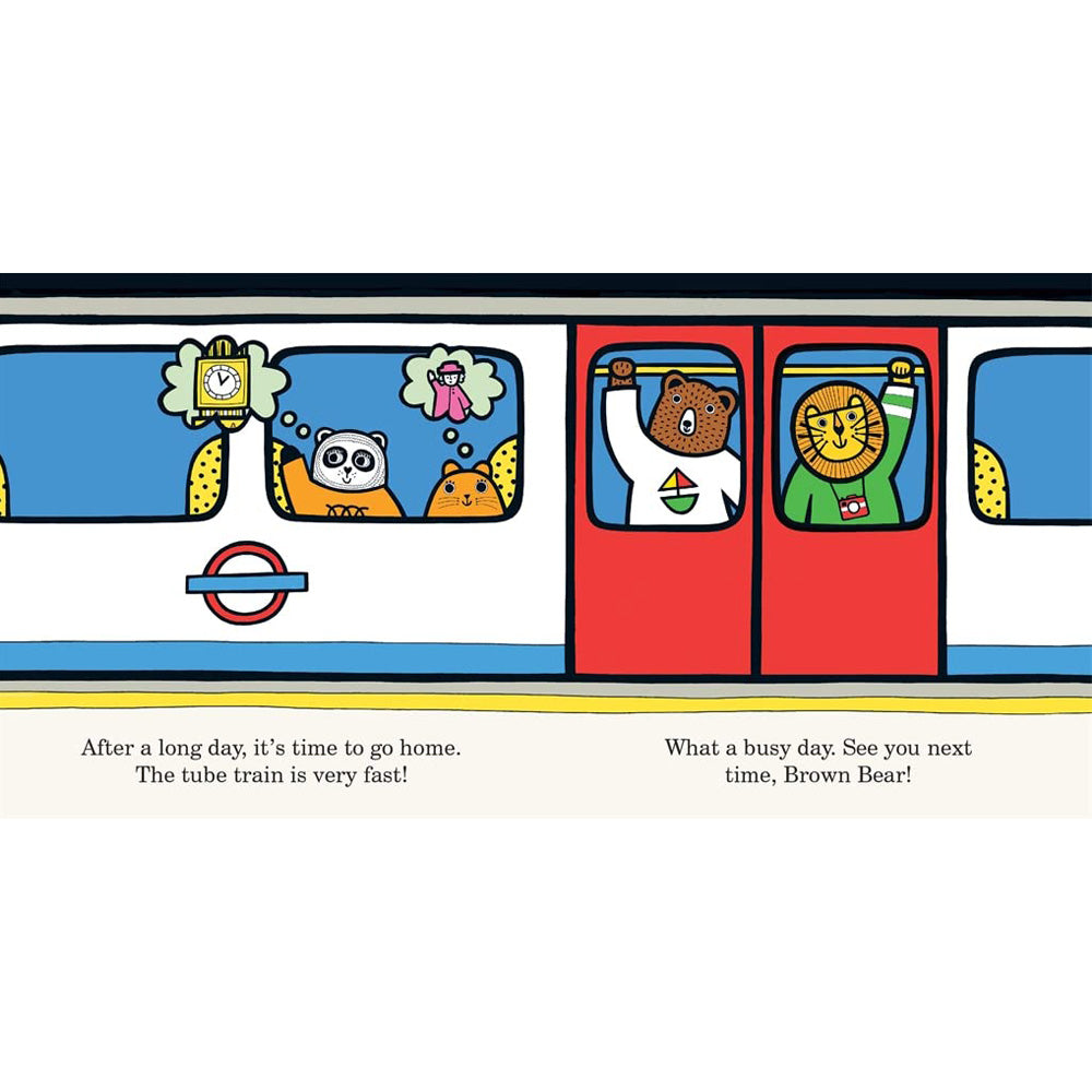 Brown Bear Goes To London Book By Jane Foster 3