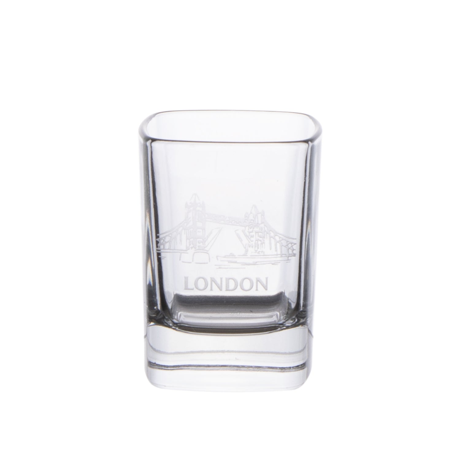 Tower Bridge Square Dram Whisky Glass