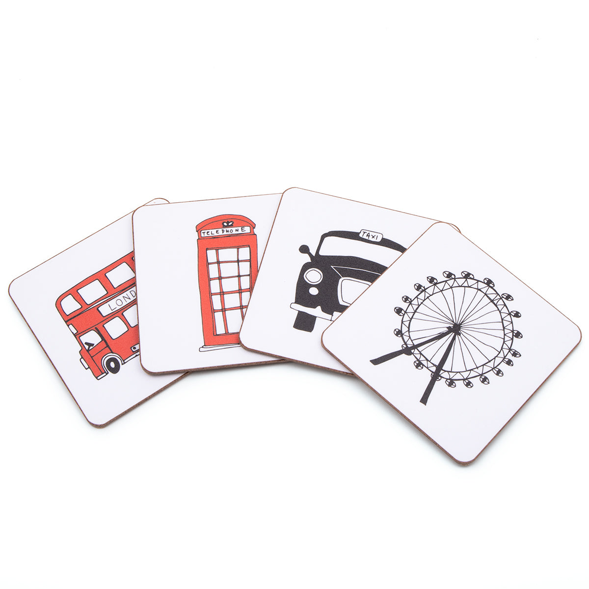 London Skyline Coaster Set 1