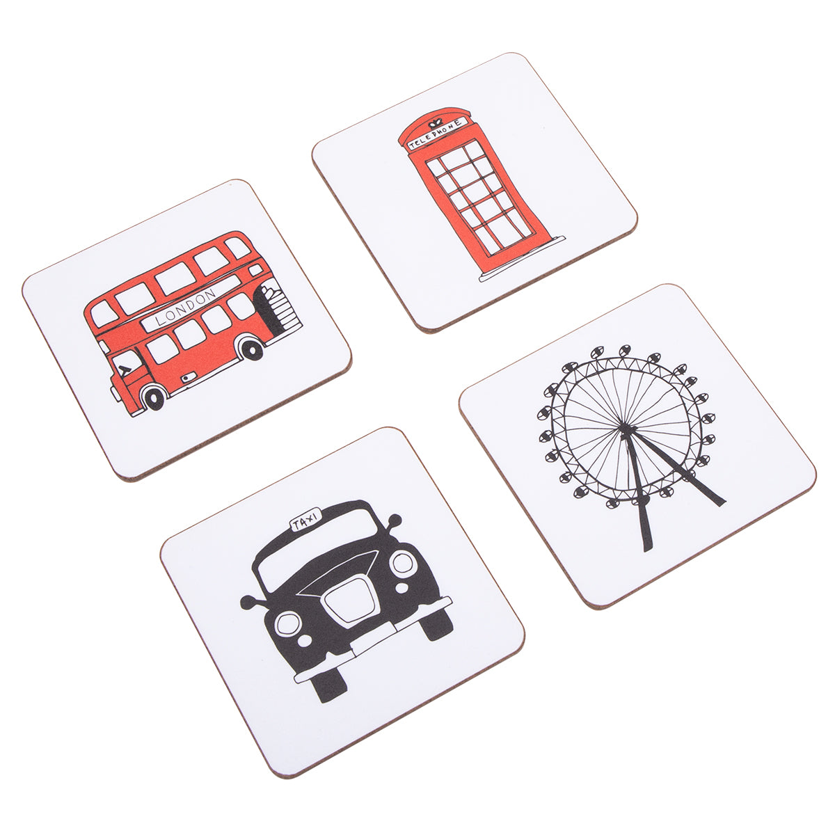 London Skyline Coaster Set 2