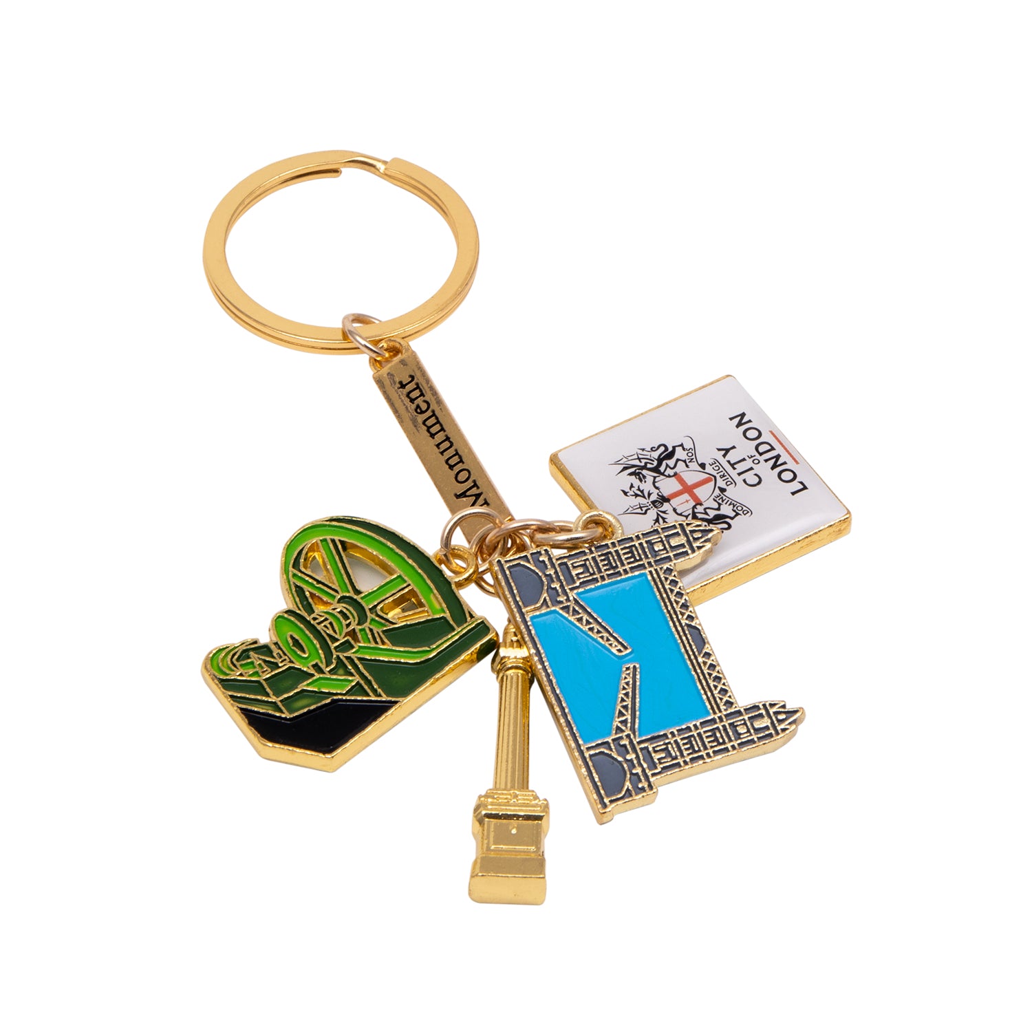 City Of London 4 Charm Keyring 1