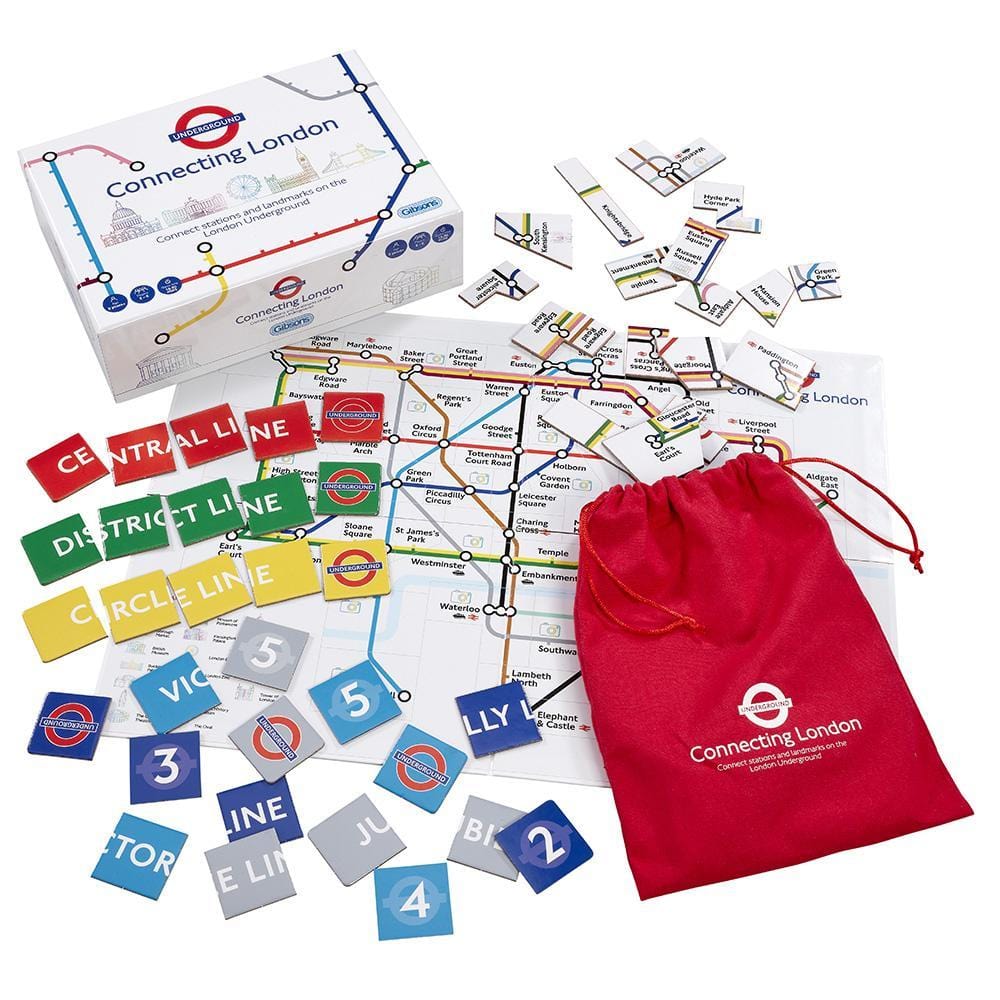 Connecting London - TFL London Underground Family Board Game 1