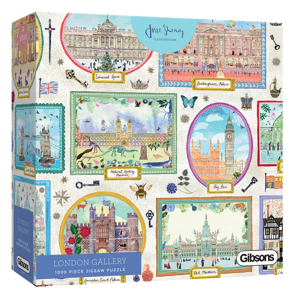 Gibsons London Gallery 1000 Piece Puzzle - Josie Shenoy 1