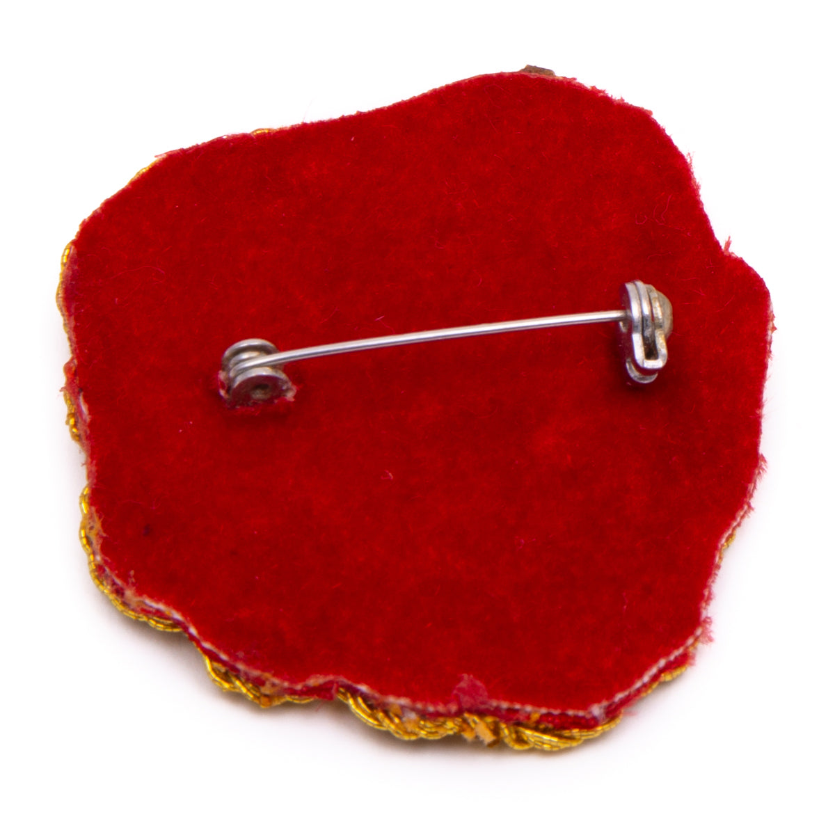 Handmade Poppy Brooch 3