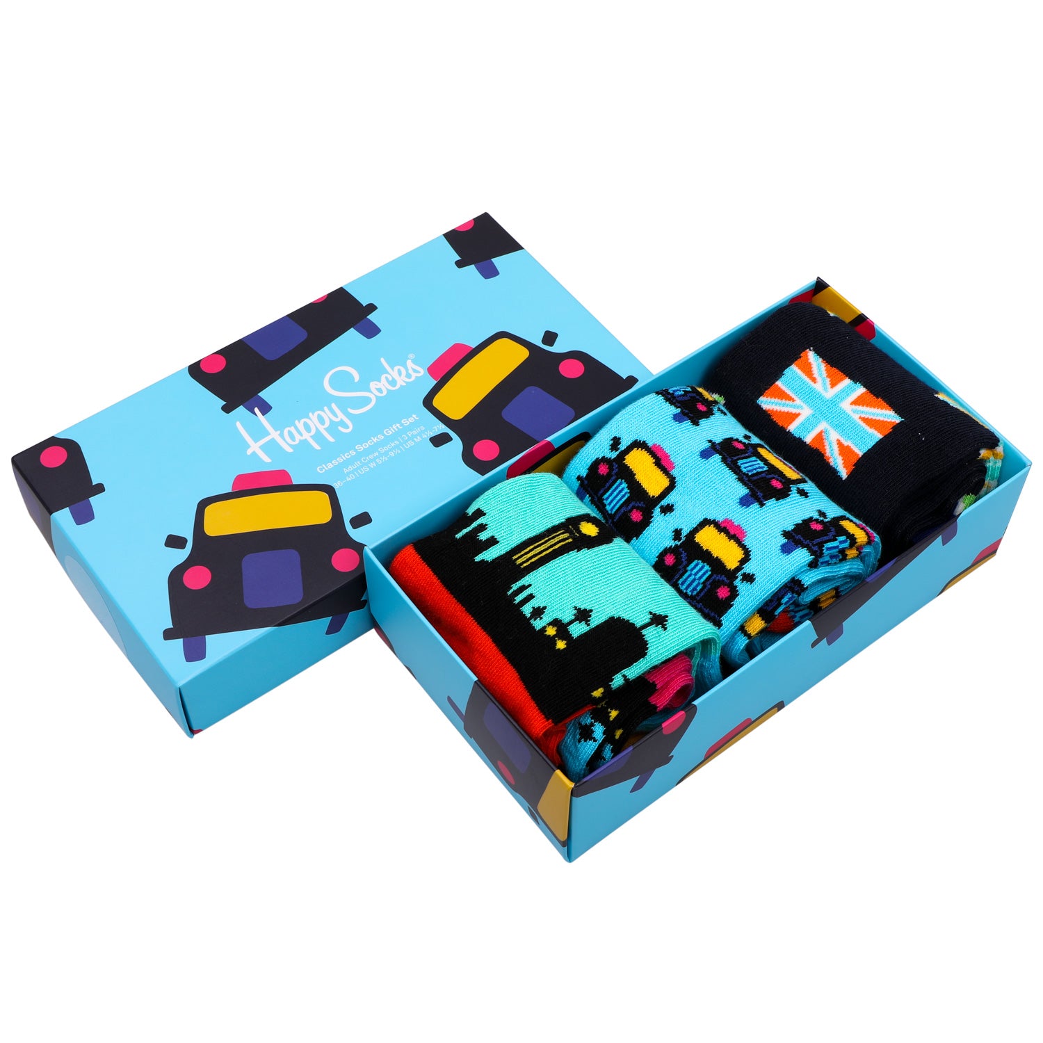 Happy Socks London Taxi Gift Box - NEW 1