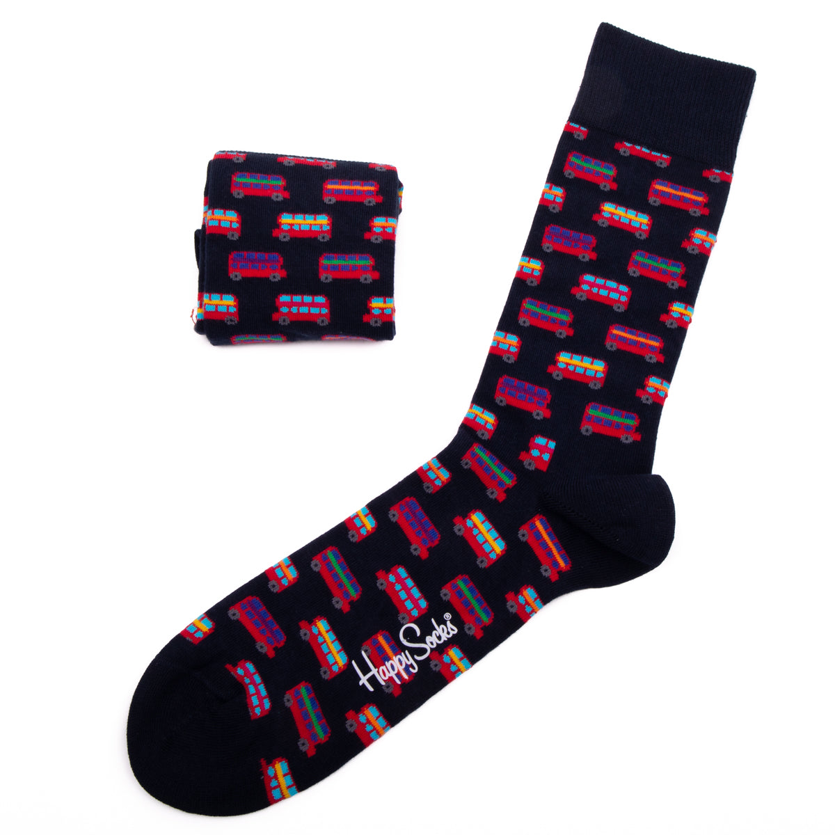 Happy Socks London Bus - Single Pair