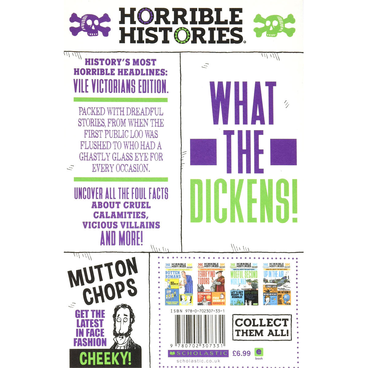 Horrible Histories Vile Victorians Book (Newspaper Edition) 2