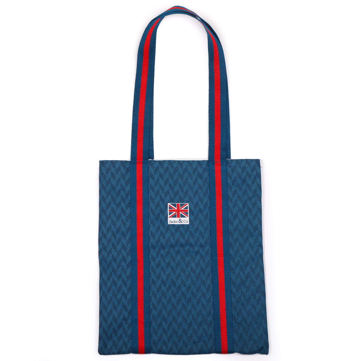 Jacks & Co Union Jack Cotton Canvas Tote Bag