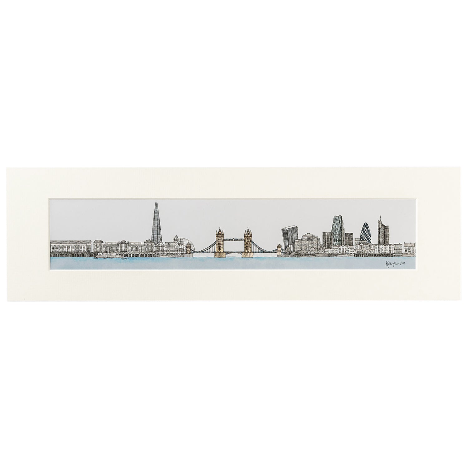 Katherine Jones London Skyline Print 1