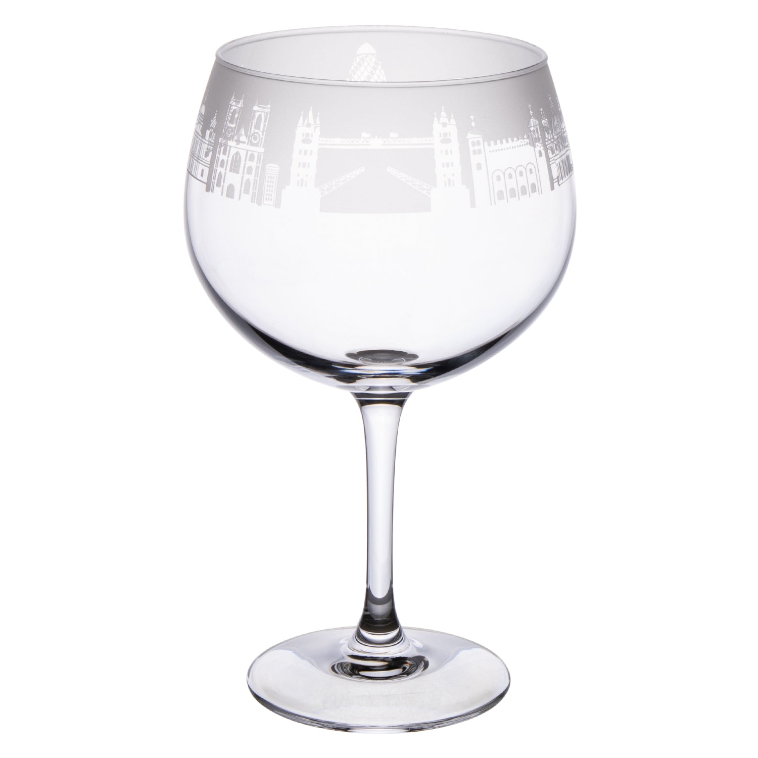 London Gin Balloon Glass - White 1