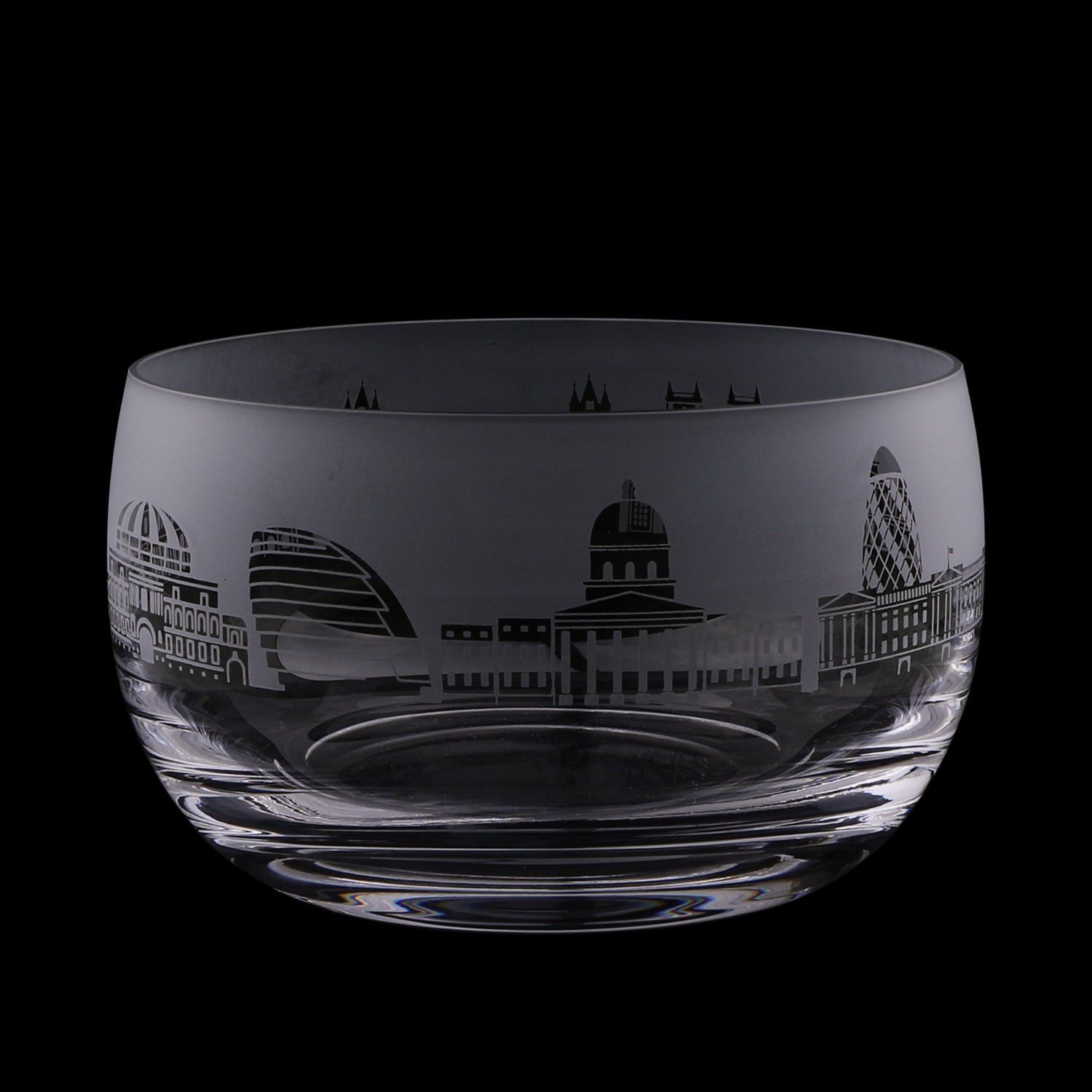 London Glass Bowl - Black 2