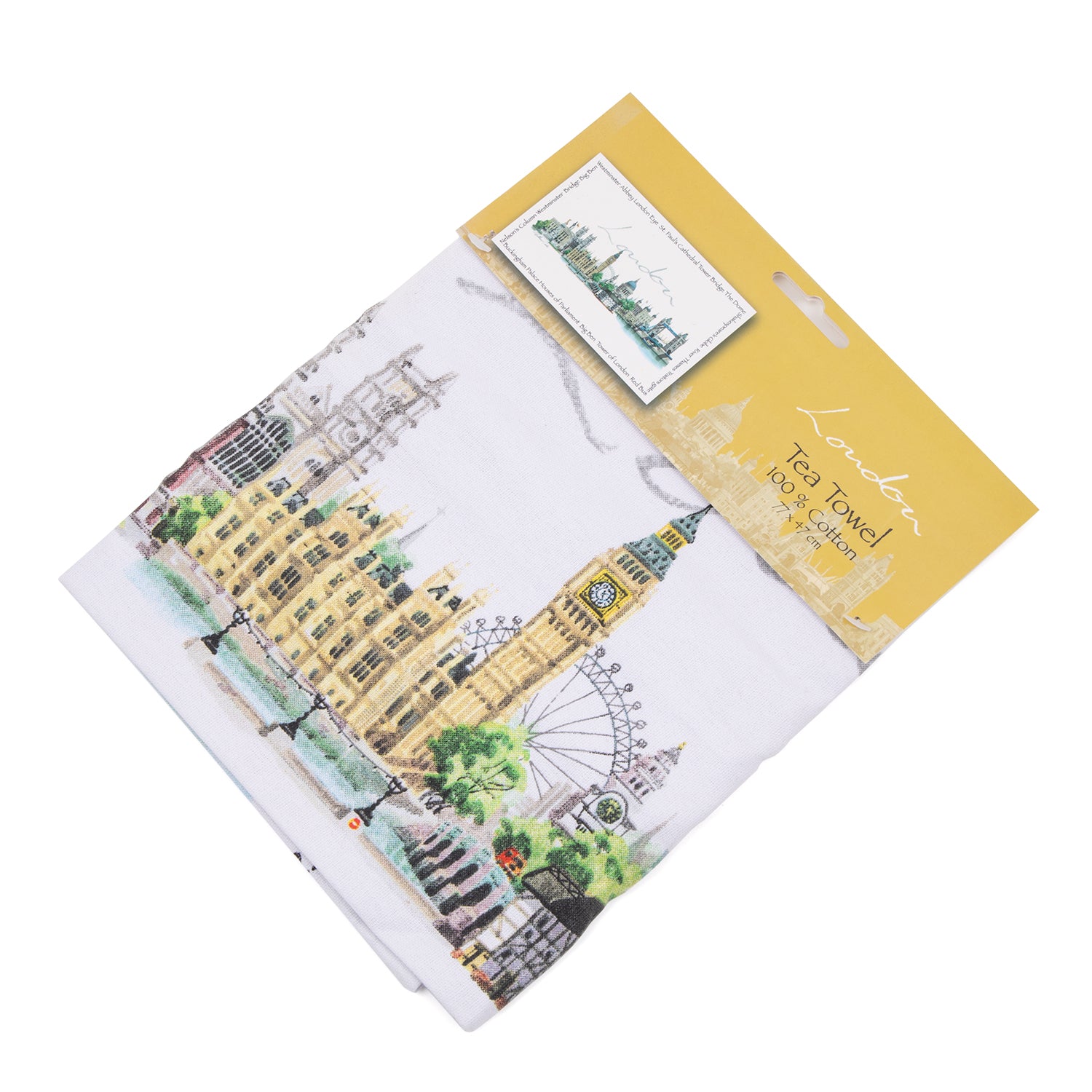 London Landmark Tea Towel 2