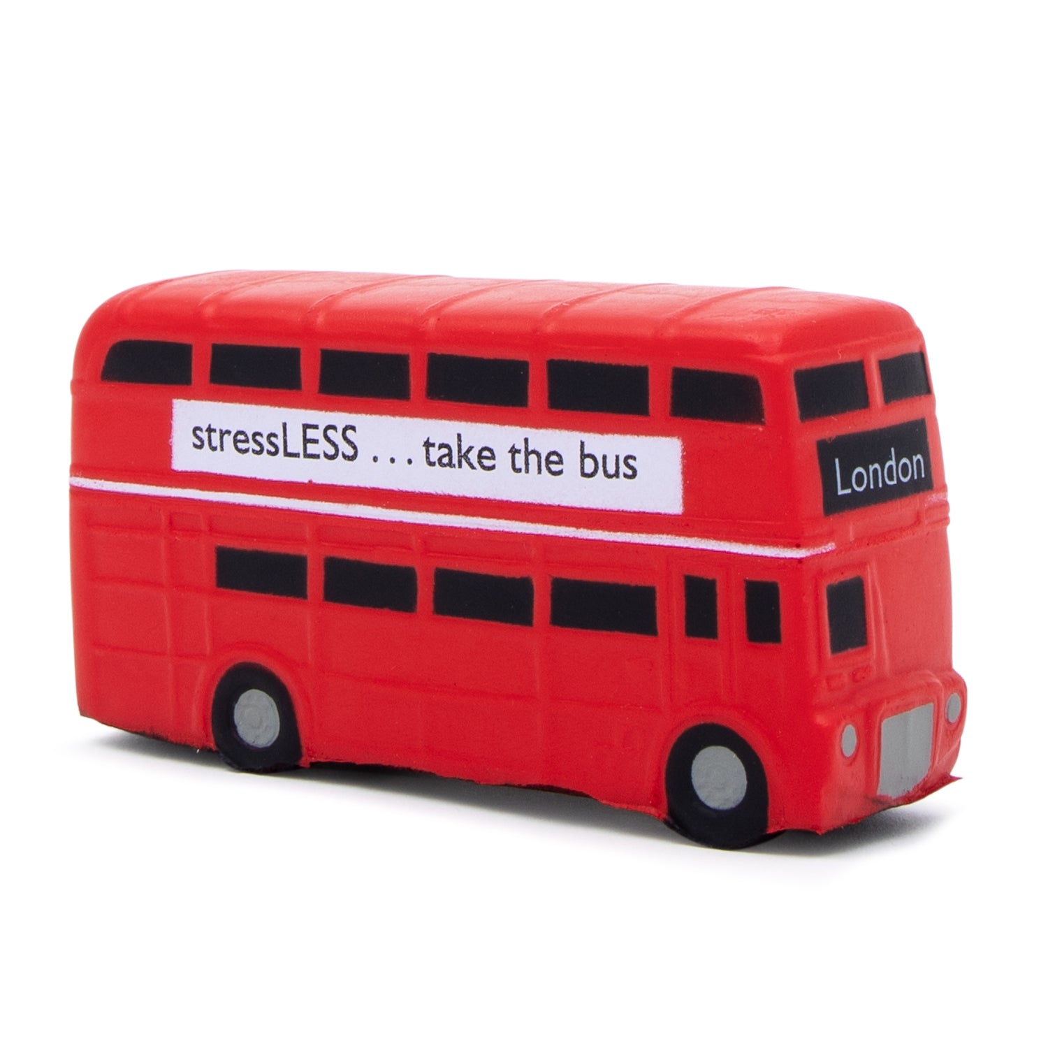 London Red Stress-LESS Bus  - Stress Reliever Toy 1
