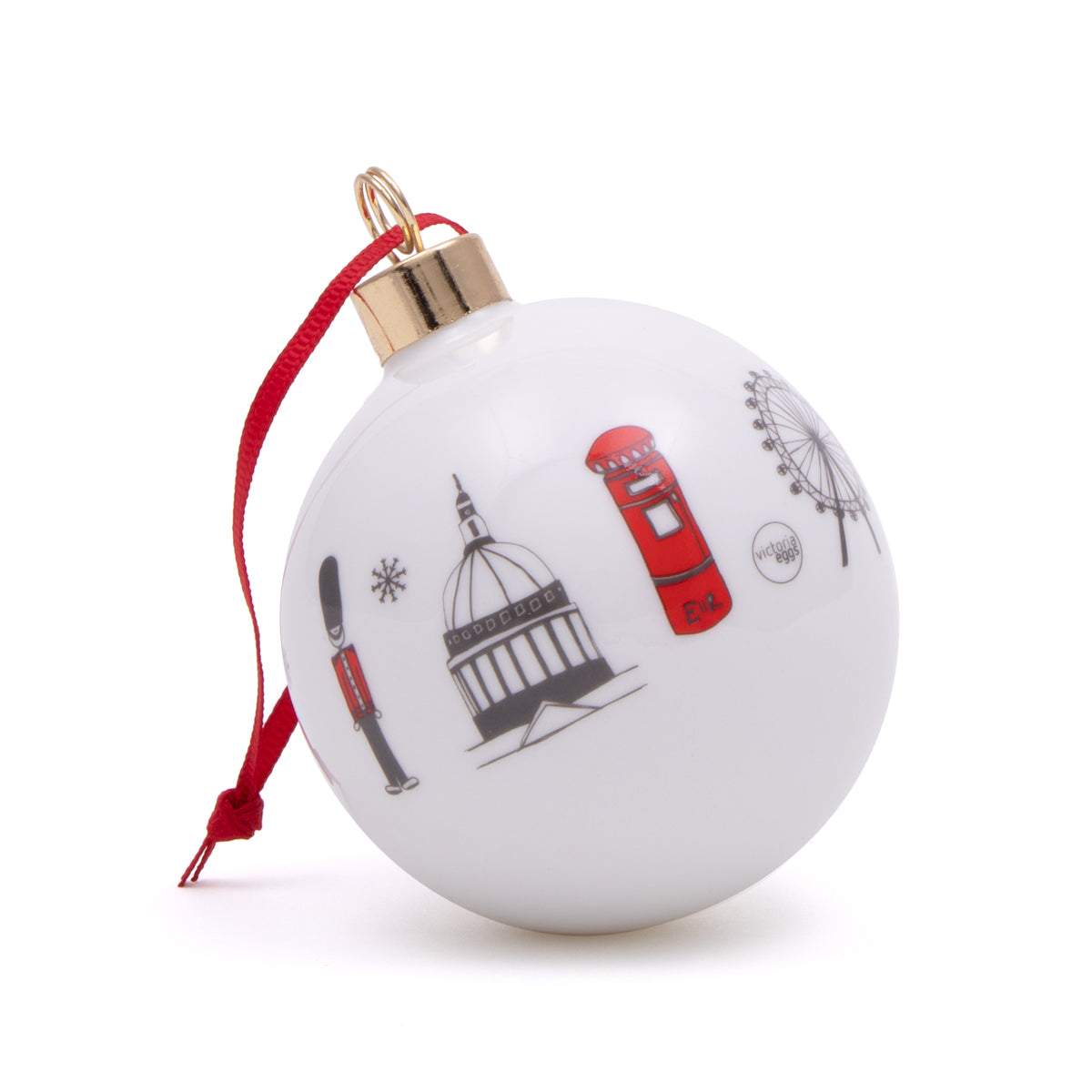 Victoria Eggs London Skyline Bauble