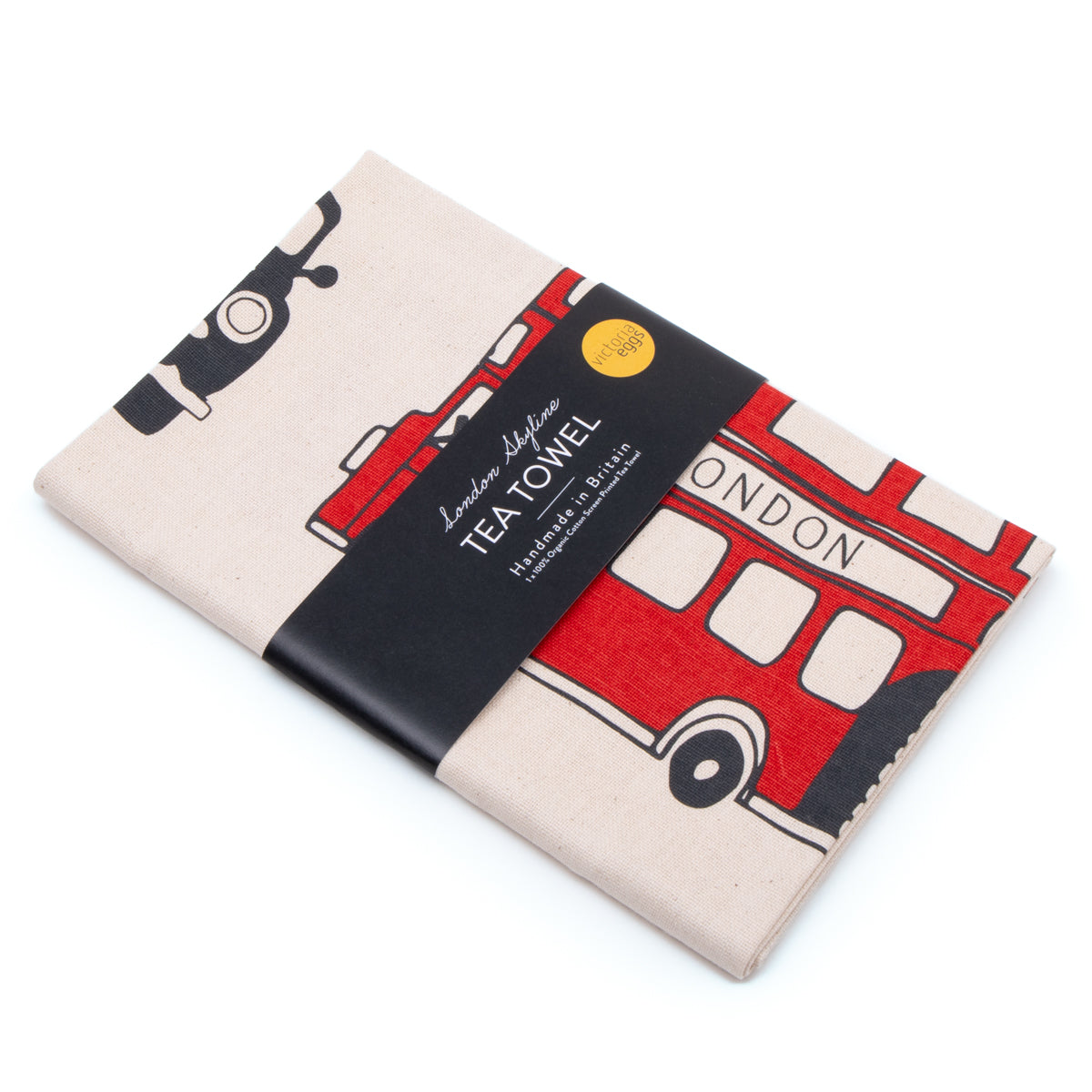 London Skyline Tea Towel by Victoria Eggs 3