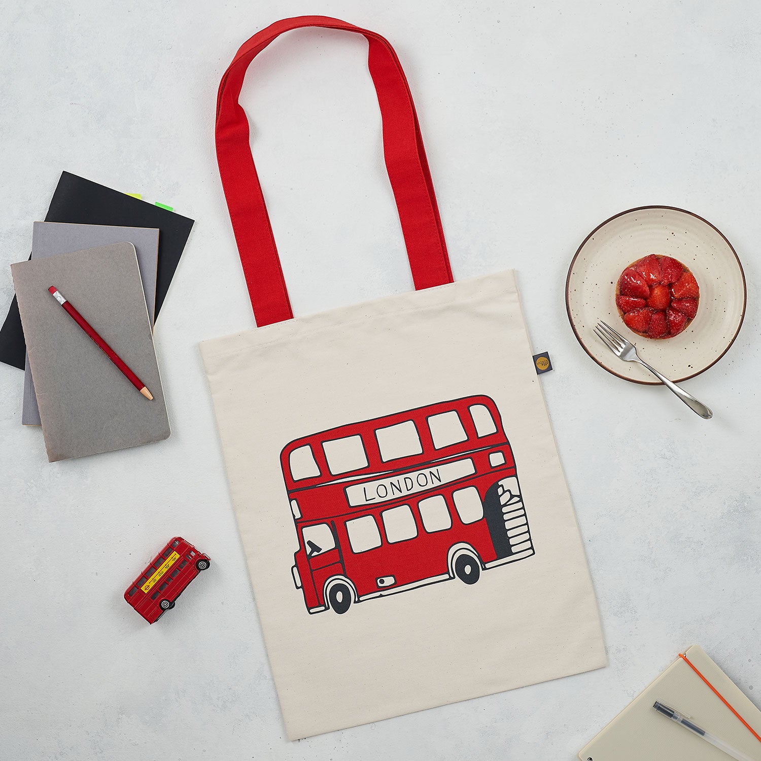 London Skyline Cotton Bag 3