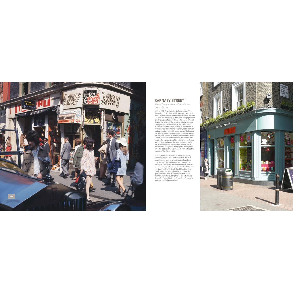 London Then And Now Book By Vaughan Grylls interior 3