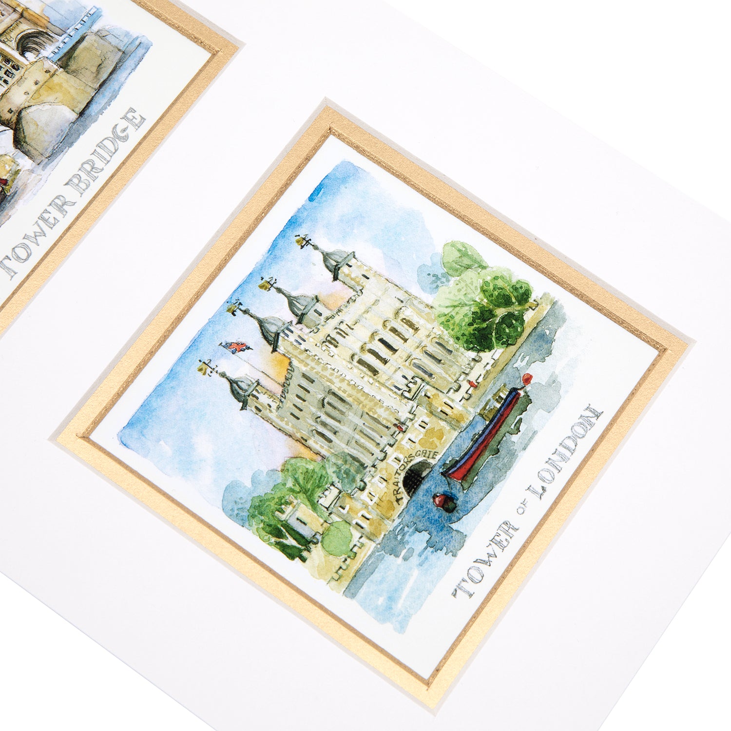 London Triple Print Mounted 4