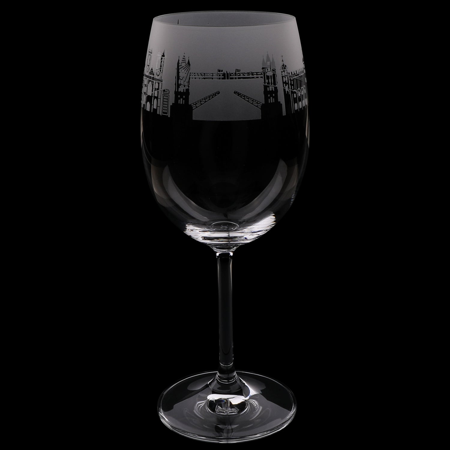 London Wine Glass - Black 1