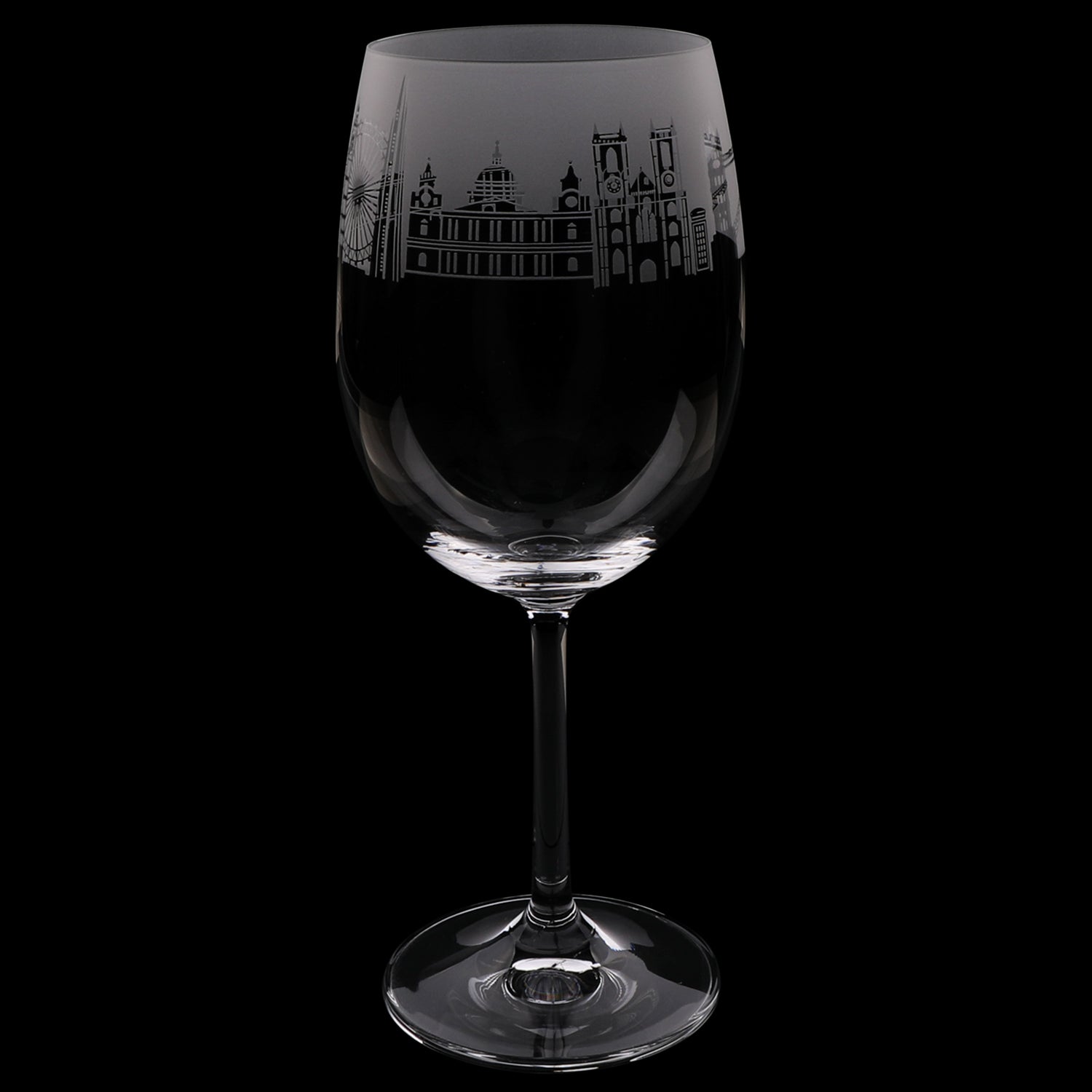 London Wine Glass - Black 2