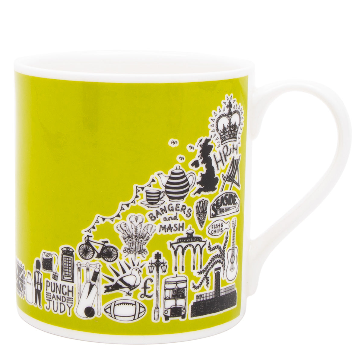 Martha Mitchell British Mug - Green 1