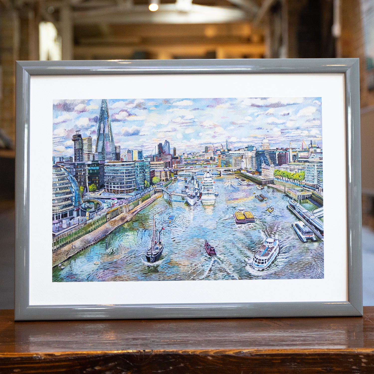 Melissa Scott-Miller A Bridge With A View Print - Tower Bridge Exclusive 3