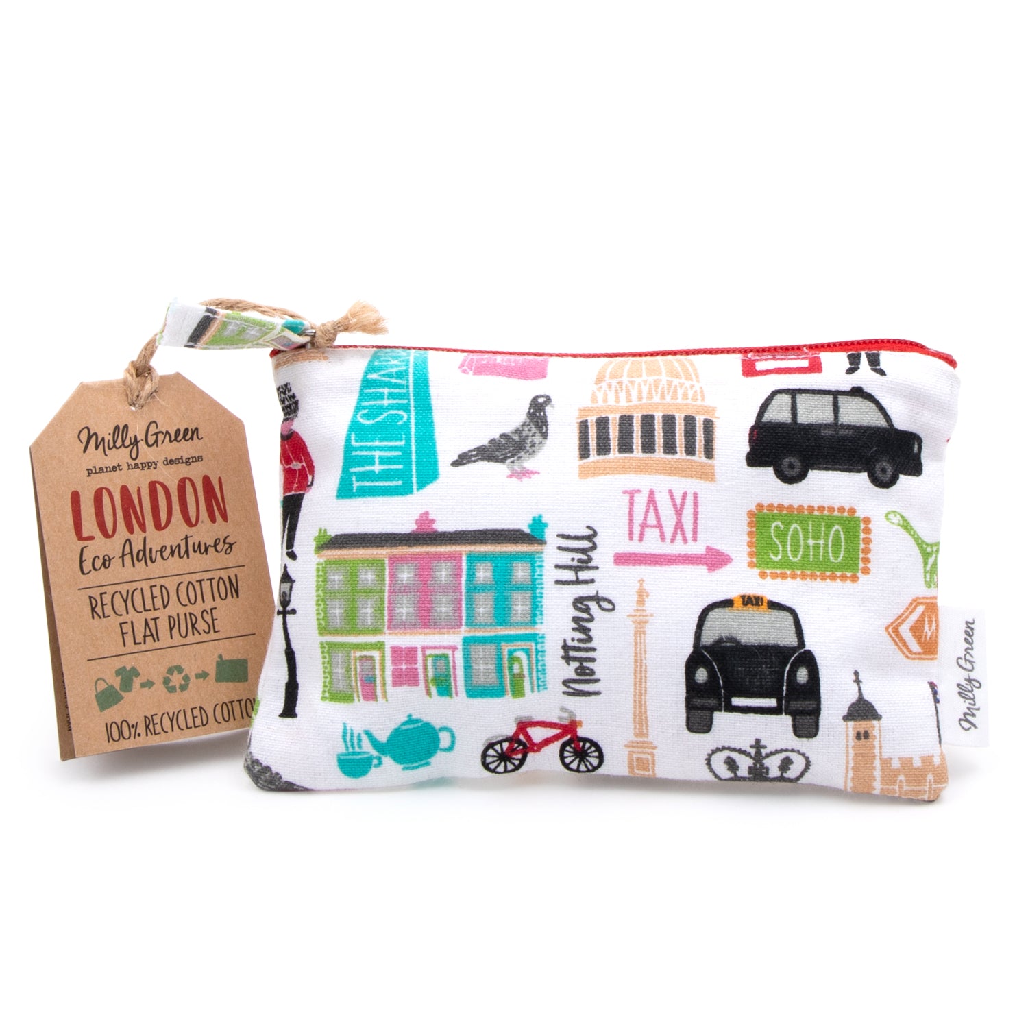 London Adventures Cotton Purse