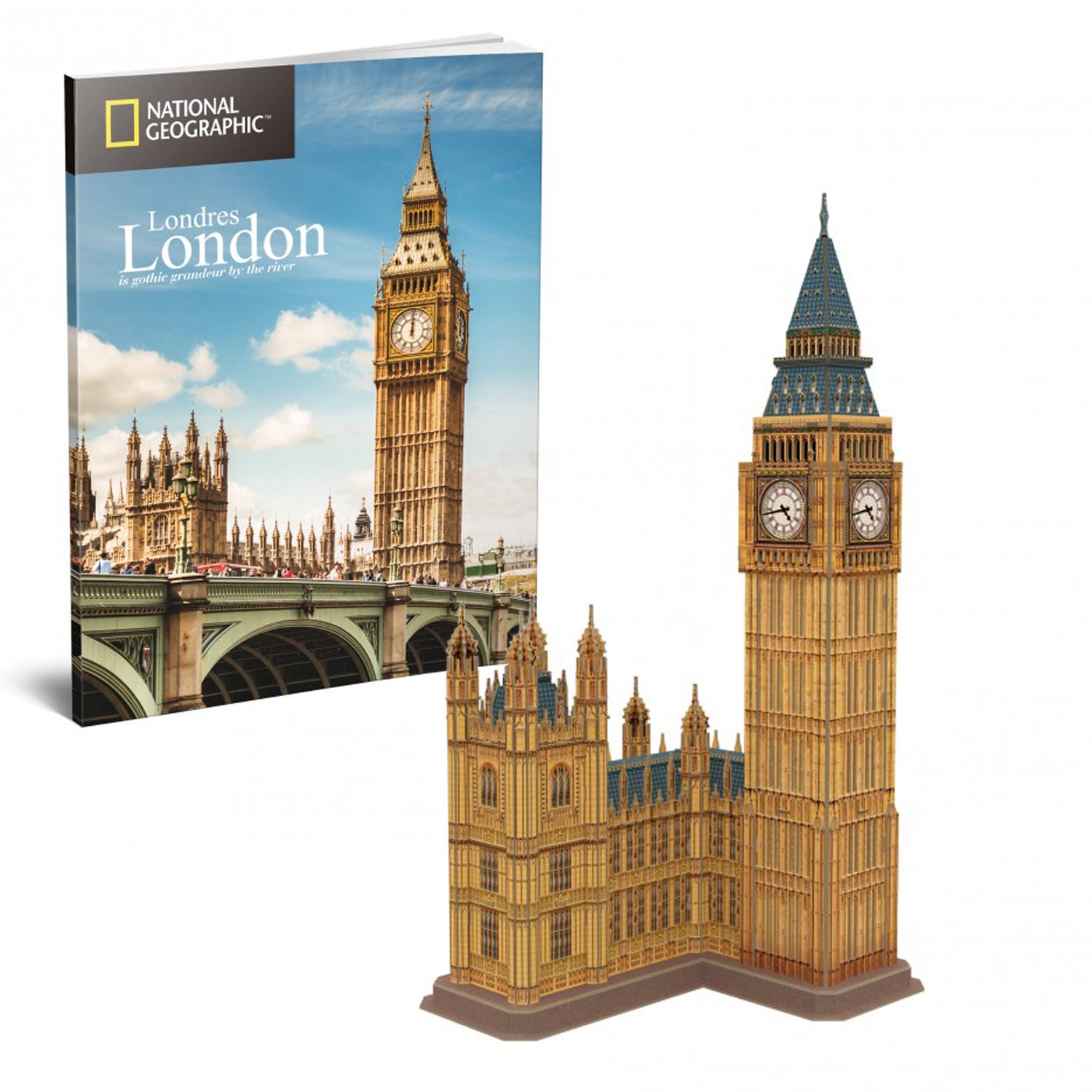 3d puzzle big hot sale ben working clock