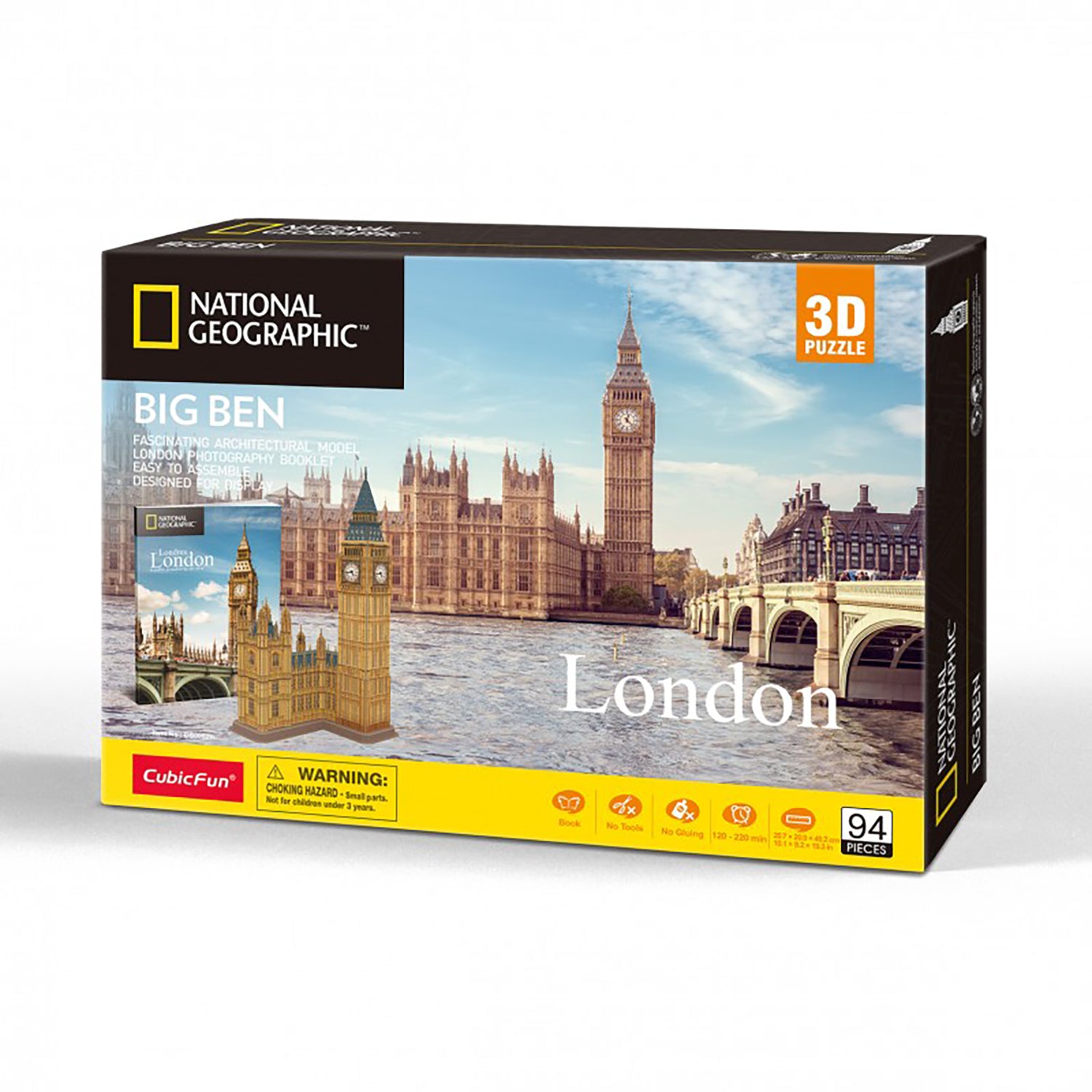 National Geographic Big Ben 3D Model and Photo Book