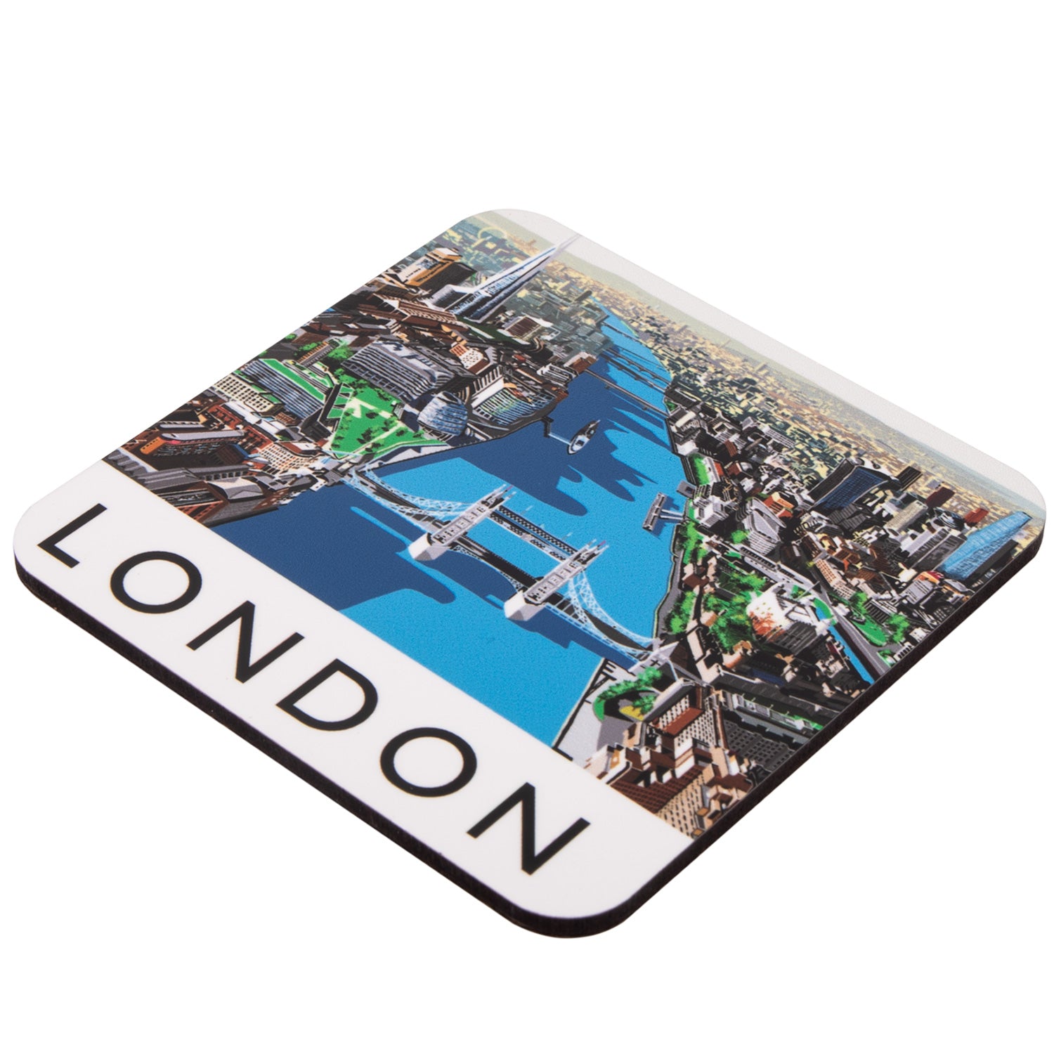 Richard O'Neill Tower Bridge London Cork Coaster 2