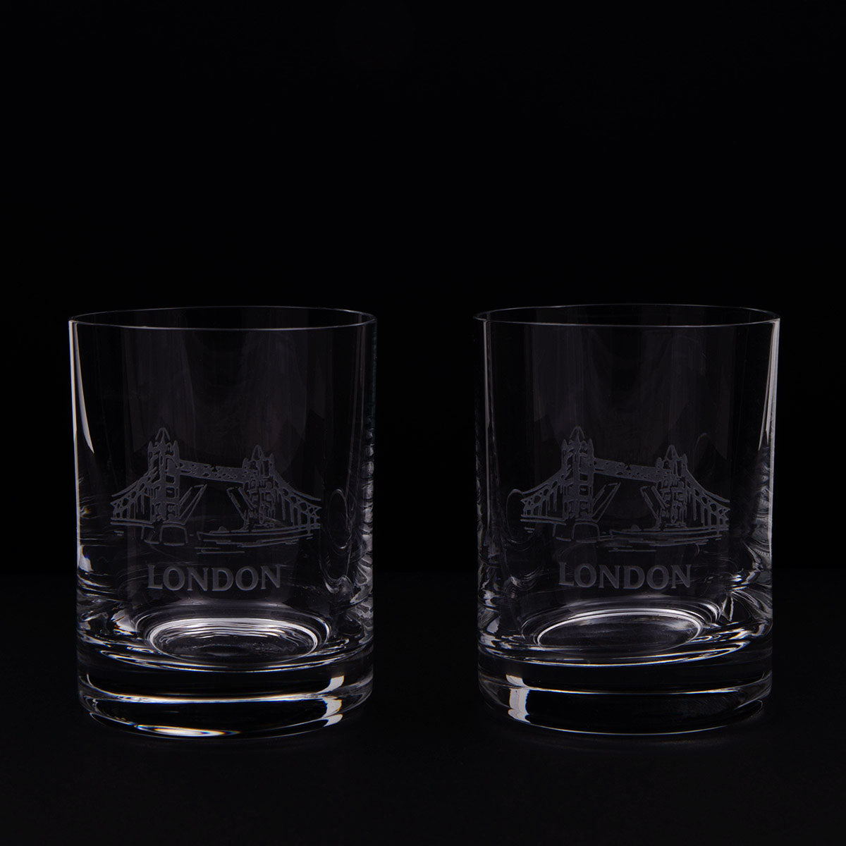 Round Dram Glasses Pair 1