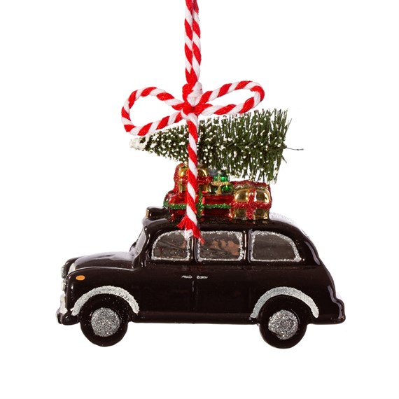 Sass & Belle London Taxi Bauble Christmas Decoration