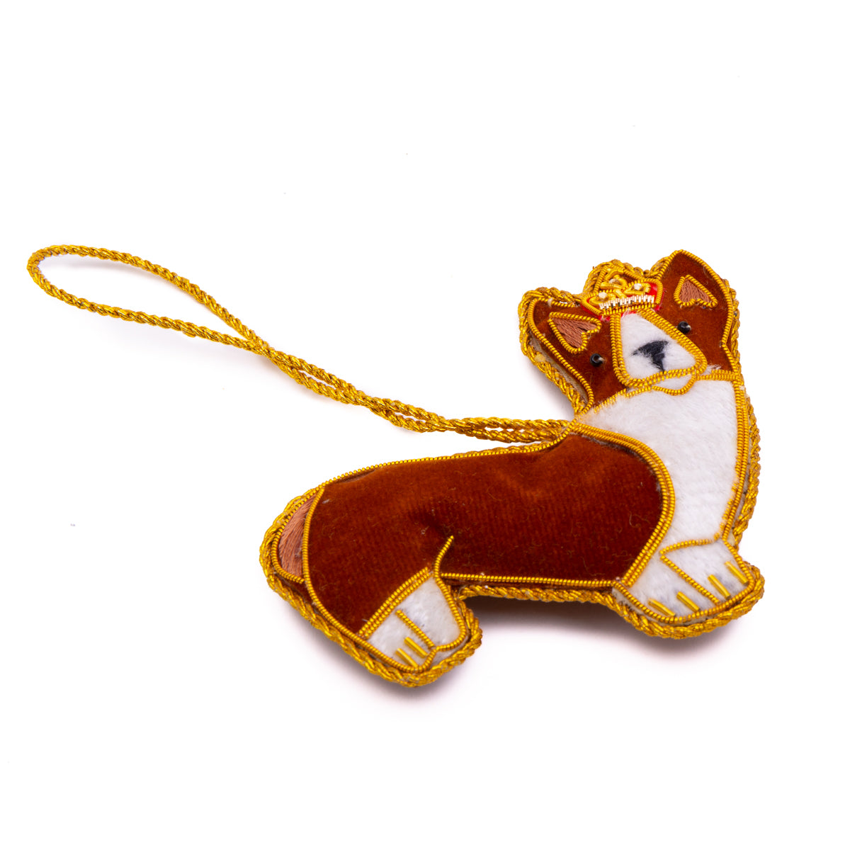 Standing Corgi Dog Christmas Decoration 2