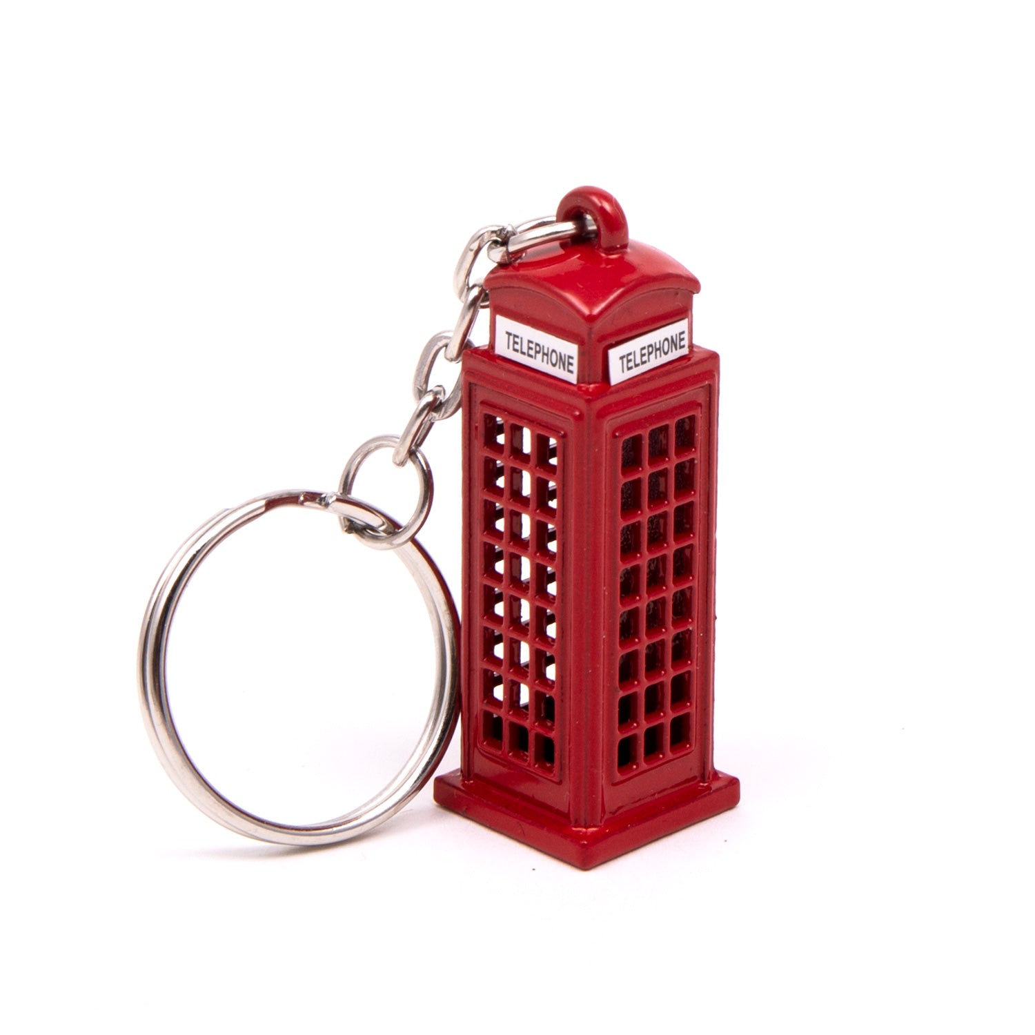 Telephone Box Die Cast Keyring 1